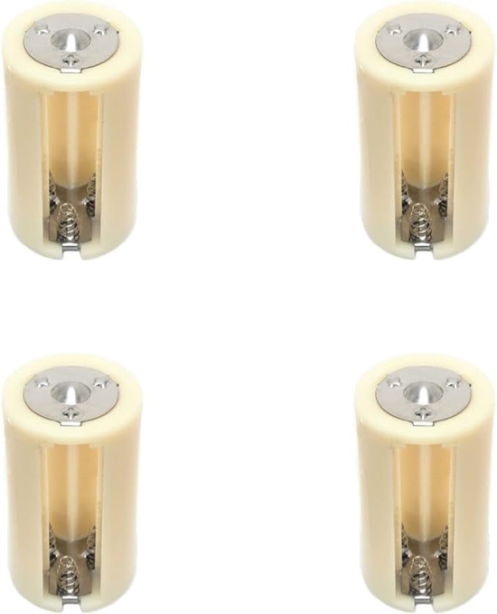 DSLRKIT 3AA(LR6) to D Size Parallel Battery Convertor Adapter Holder (Pack of 4)