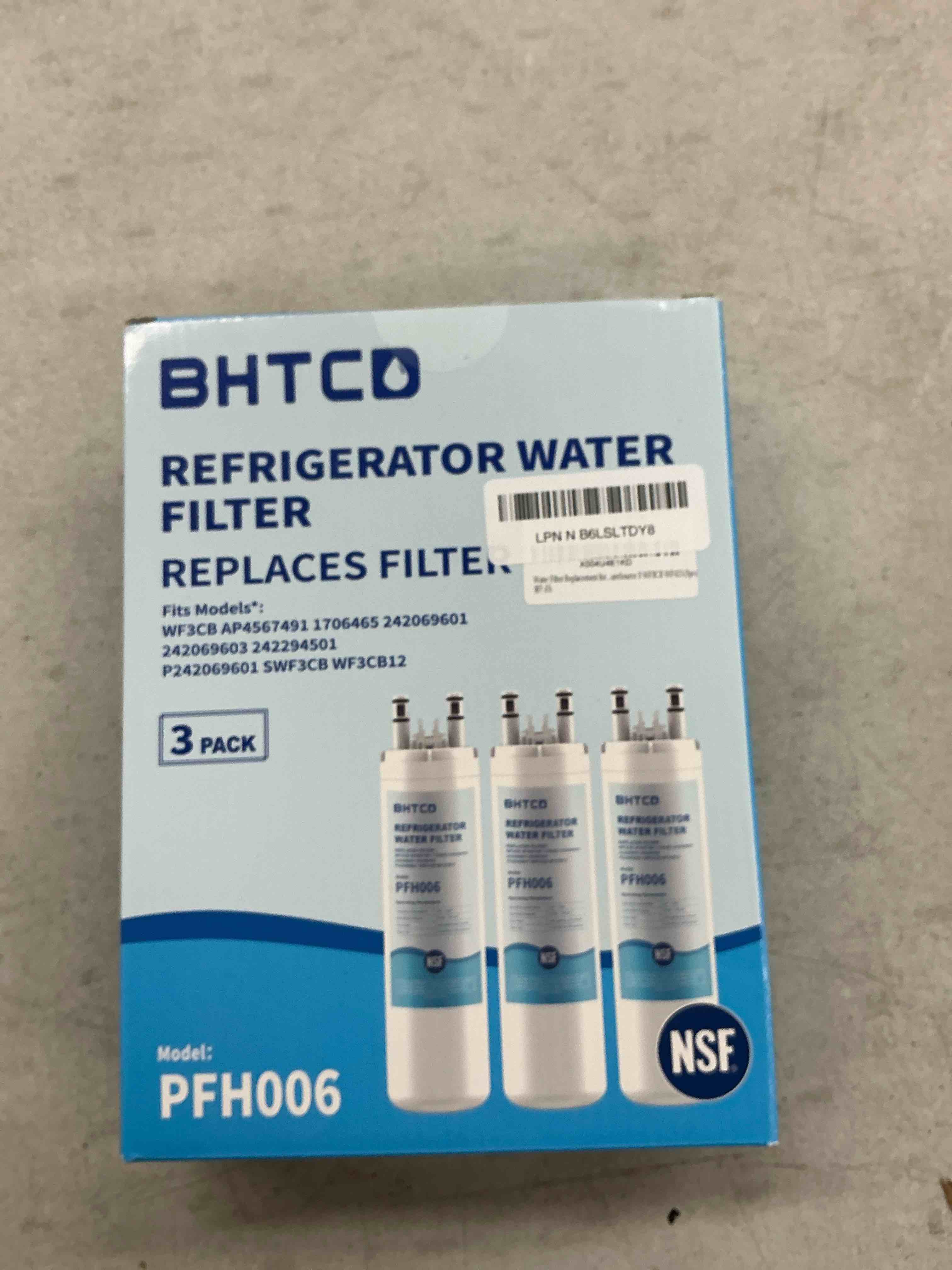 Condition photo showing Good Condition for water filter for frigidaire refrigerator ffss2615ts, ffss2615te, ffss2615tp, lfss2612te, lfss2612tf, ffhs2611pf, ffhs2611lw, ffss2625ts, ffhs2622ms, ffss2315ts, lfss2612tp fridge replacement filter.