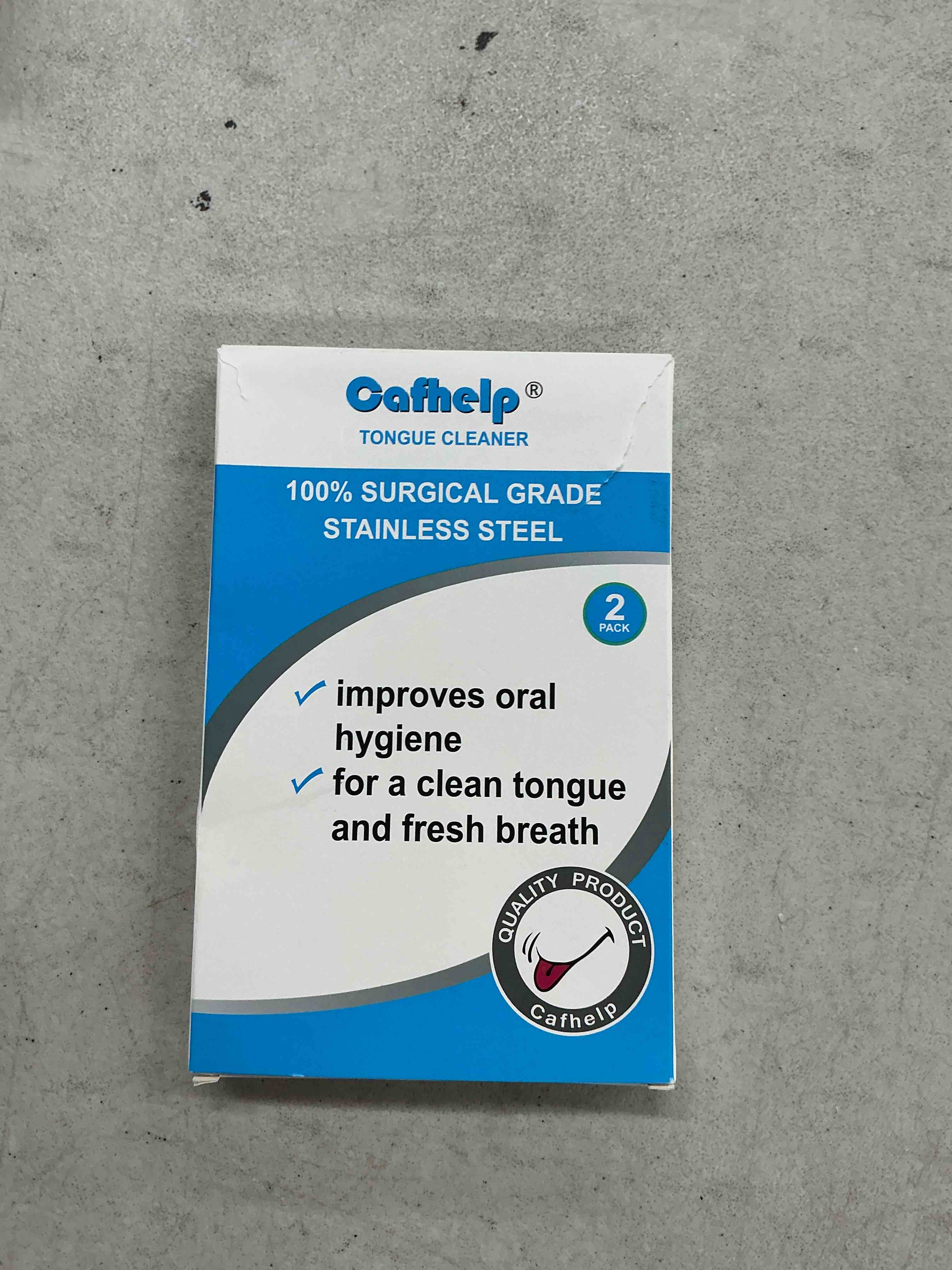 Condition photo showing Good Condition for 1-pack tongue scraper, 100% 304 surgical stainless steel tongue cleaner for both adults and kids, professional reduce bad breath metal tongue scrapers, help your oral hygiene (with 2 cases)