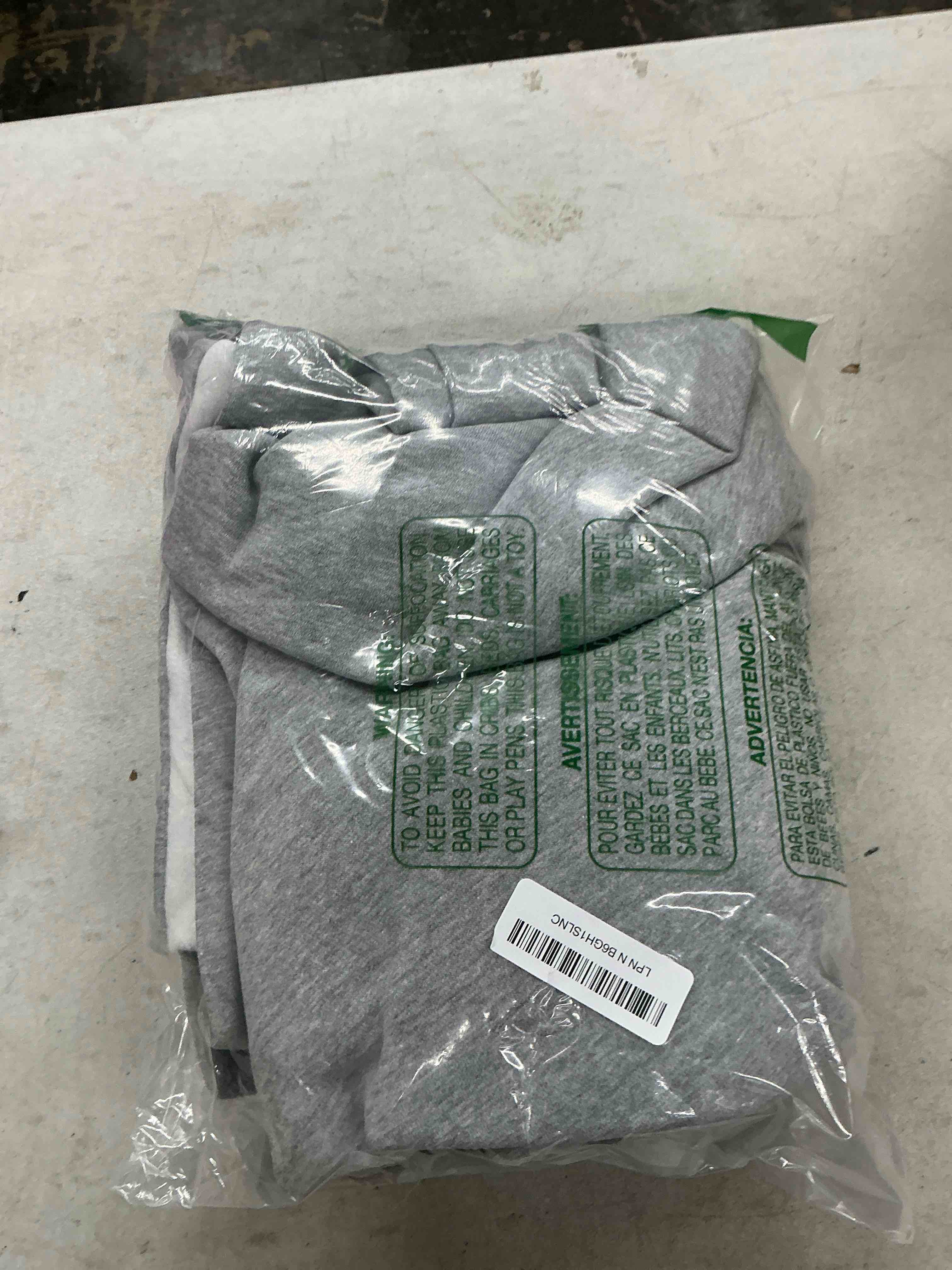 Condition photo showing Good Condition for mv sport lightweight sweatshirt blanket throw – warm & cozy, breathable oversized fleece knit, couch, bed, travel, cold nights, and outdoors – soft light weight blanket 54" x 84" heather