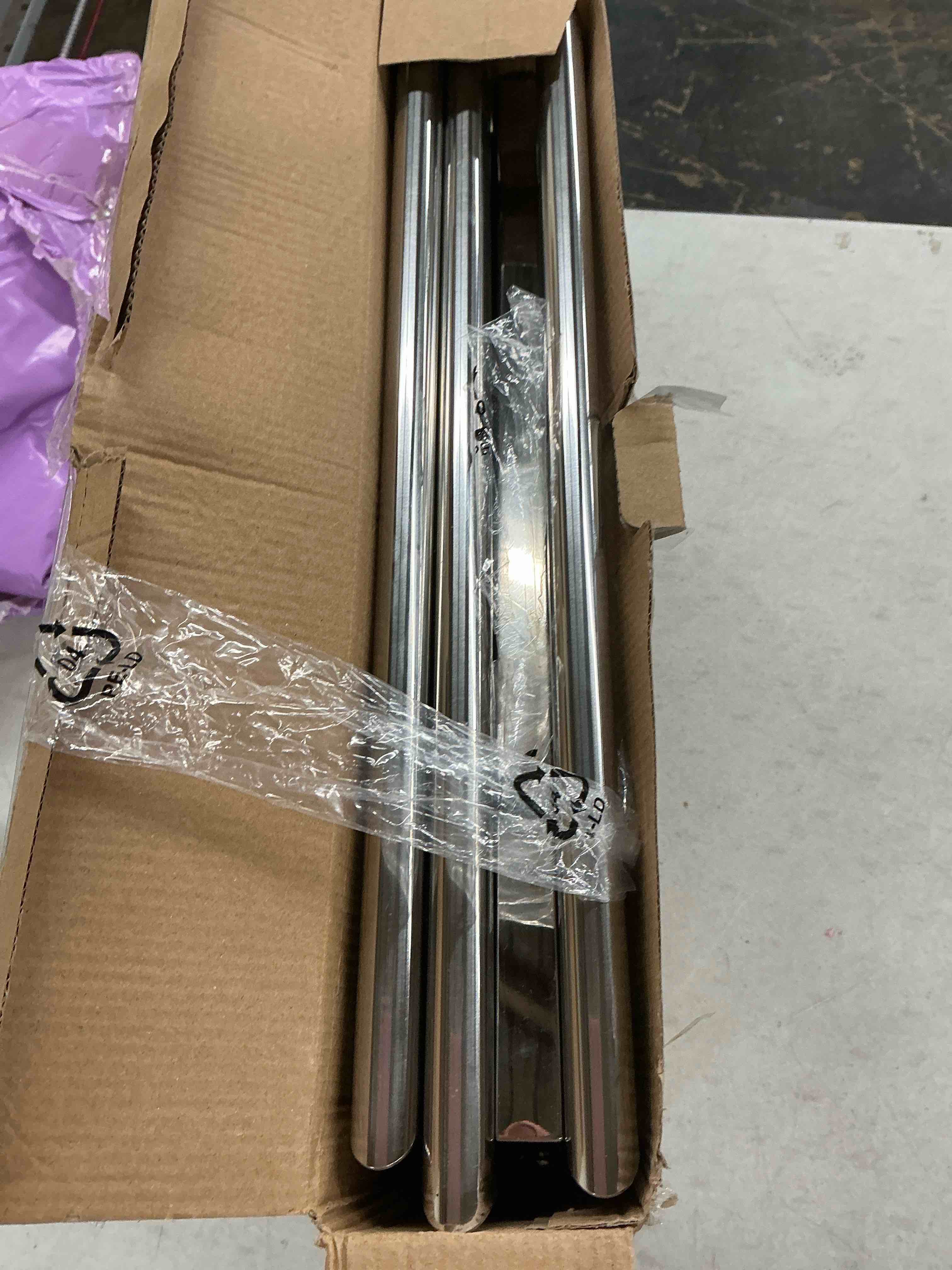Condition photo showing Good Condition for free standing towel racks for bathroom, 3 tier stainless steel bathroom towel rack, towel drying rack stand for outdoor poolside, blanket holder, chrome, decluttr