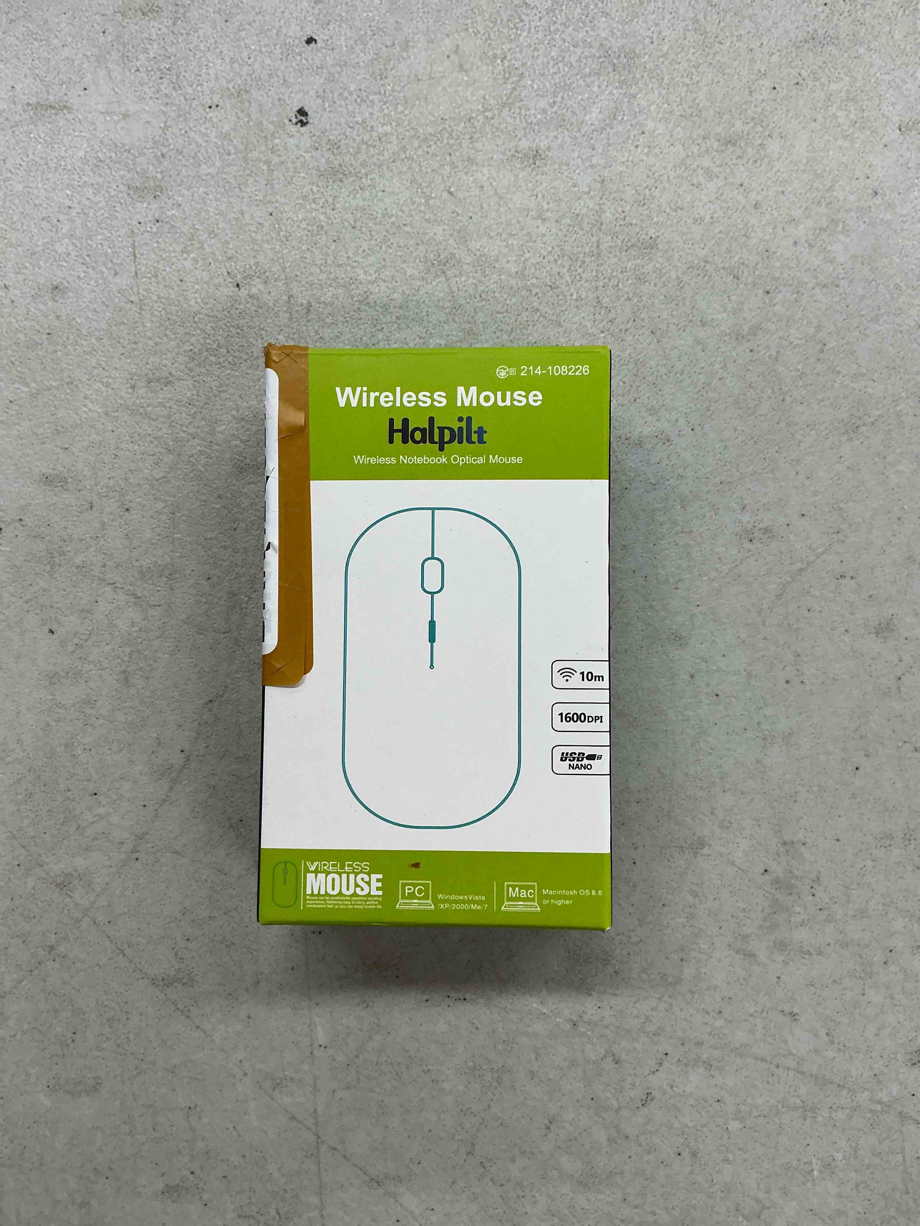 Condition photo showing New/Like New for wireless mouse chargeable portable silent usb and type-c dual mode wireless mouse 3 adjustable dpi for laptop, mac, android, pc (q23s black) (black)