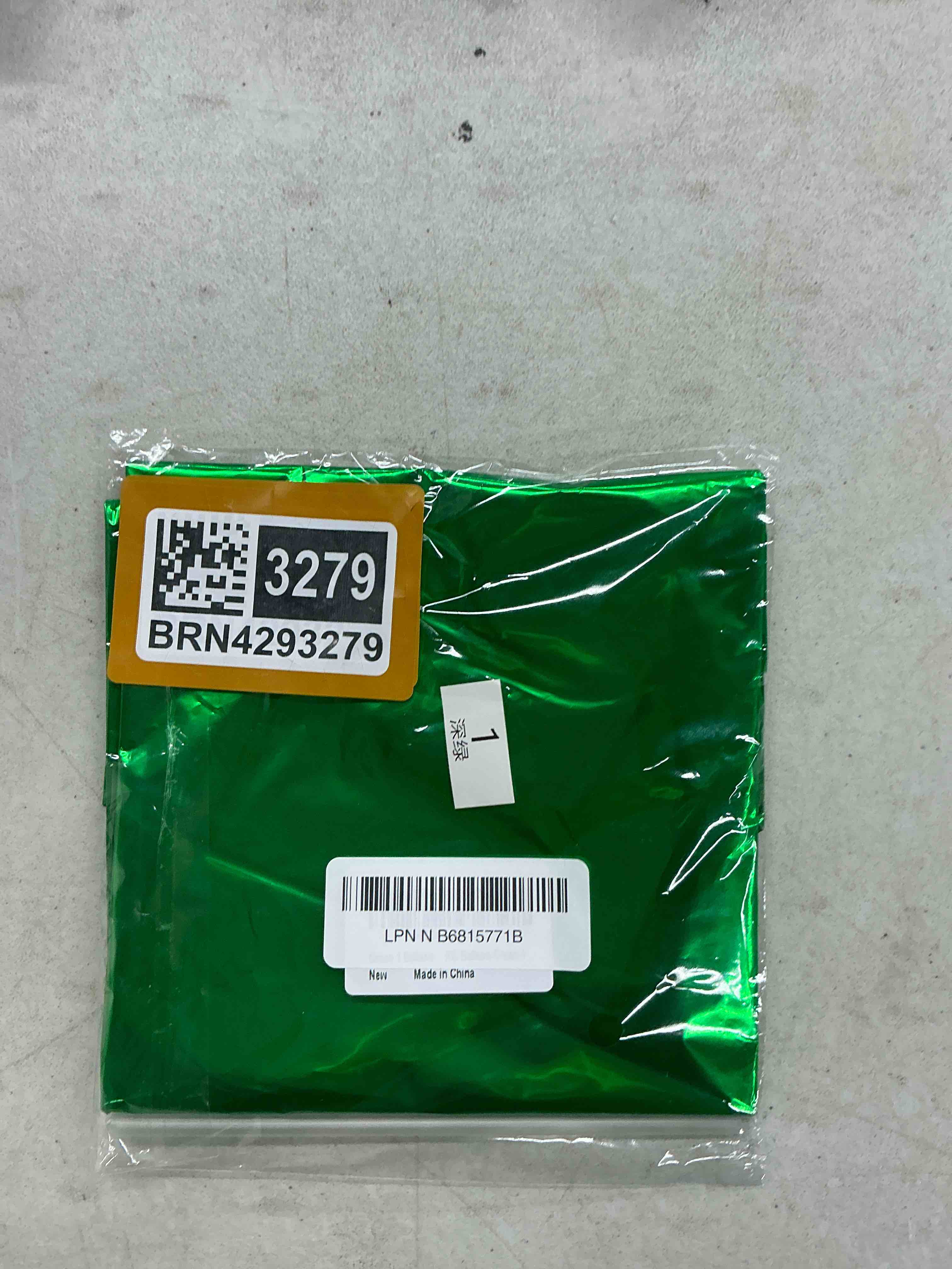 Condition photo showing New/Like New for 40 inch green 1 balloon for first birthday, 1st number balloons birthday decorations for girl boy kids toddler baby, one giant number 1 balloon, st. patrick's day decorations green number 1