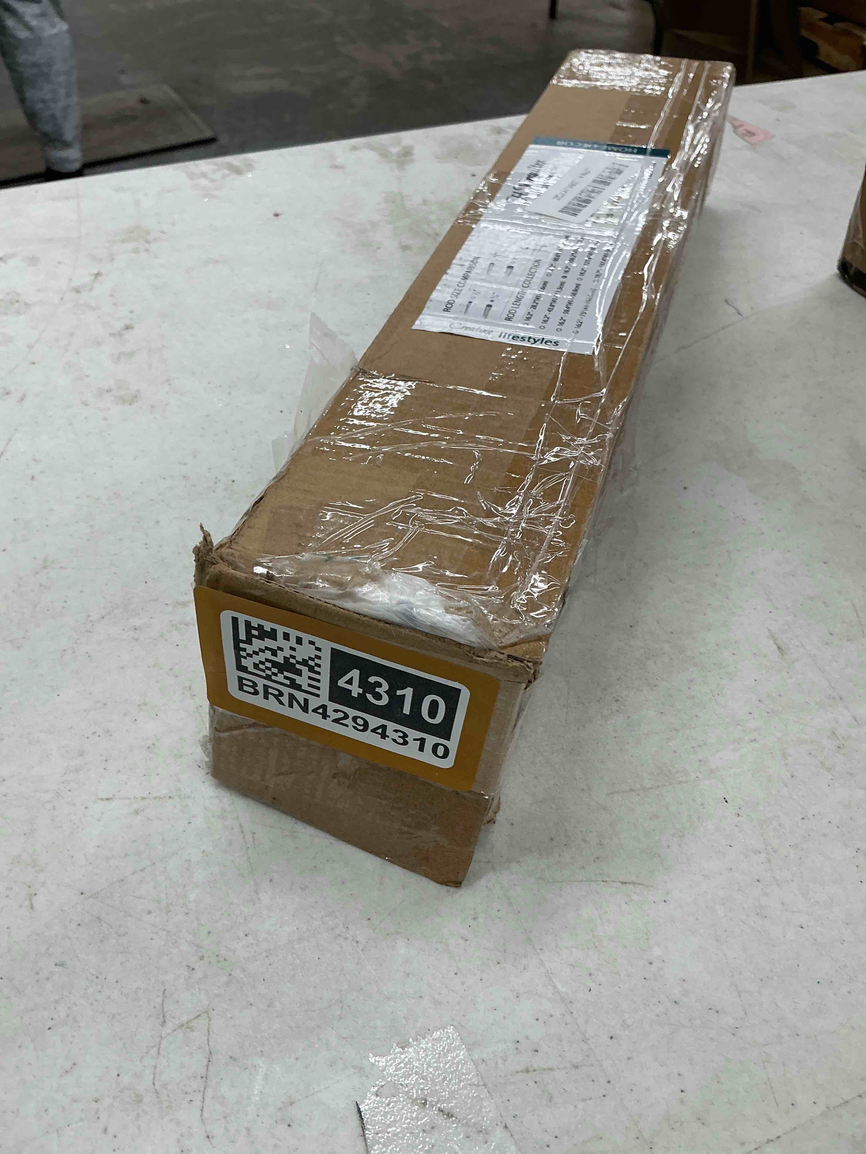 Condition photo showing Good Condition for H.VERSAILTEX Curtain Rods for Windows 16.2 to 106.2 Inches 3/4 inch Diameter Adjustable Decorative Telescoping Curtain Rod with Brackets Heavy Duty Splicing Window Rods with Classic Finials, Black 16.2"-106.2" Black