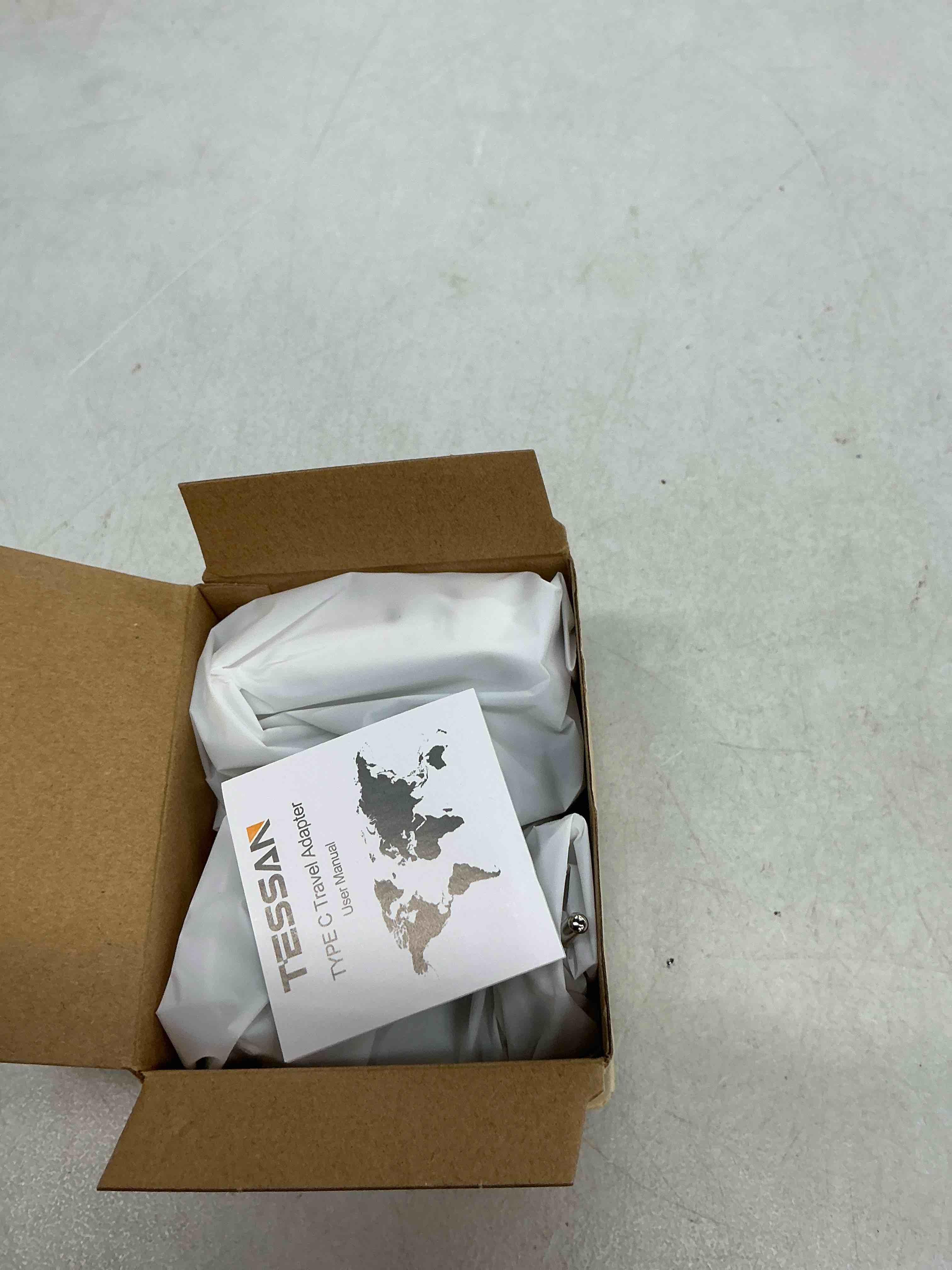 Condition photo showing Good Condition for 2 pack european plug adapter usb c, tessan us to europe adapter 4 outlets 3 usb charger, type c international power adaptor to italy spain france portugal iceland germany, europe travel essentials type c-most of europe