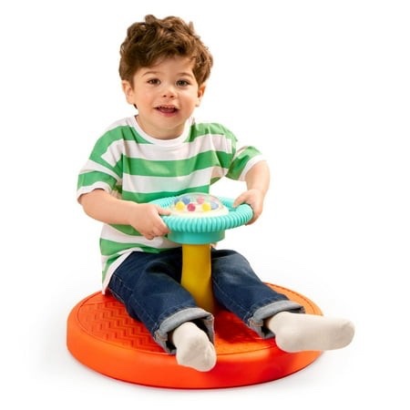 Battat Twist & Spin Activity Toy 3 Pieces with Ball Popper Toddler 18 Months and Preschool Toys