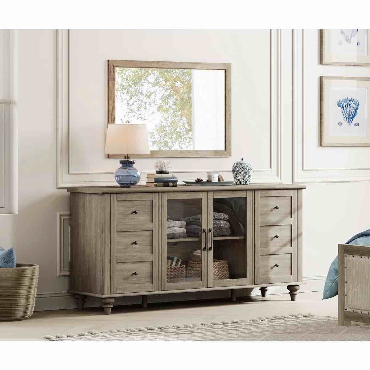 SCARLETT TV stand and buffet cabinet bySAND & TABLE natural wood 