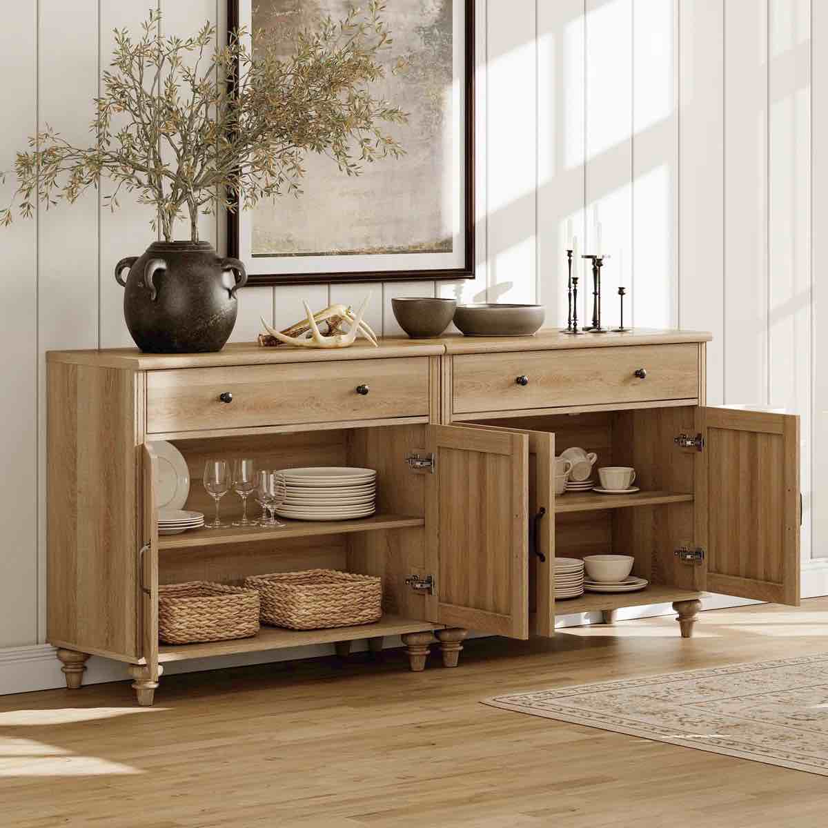 Scarlett 67.8" Wide 2 Drawer Buffet Table