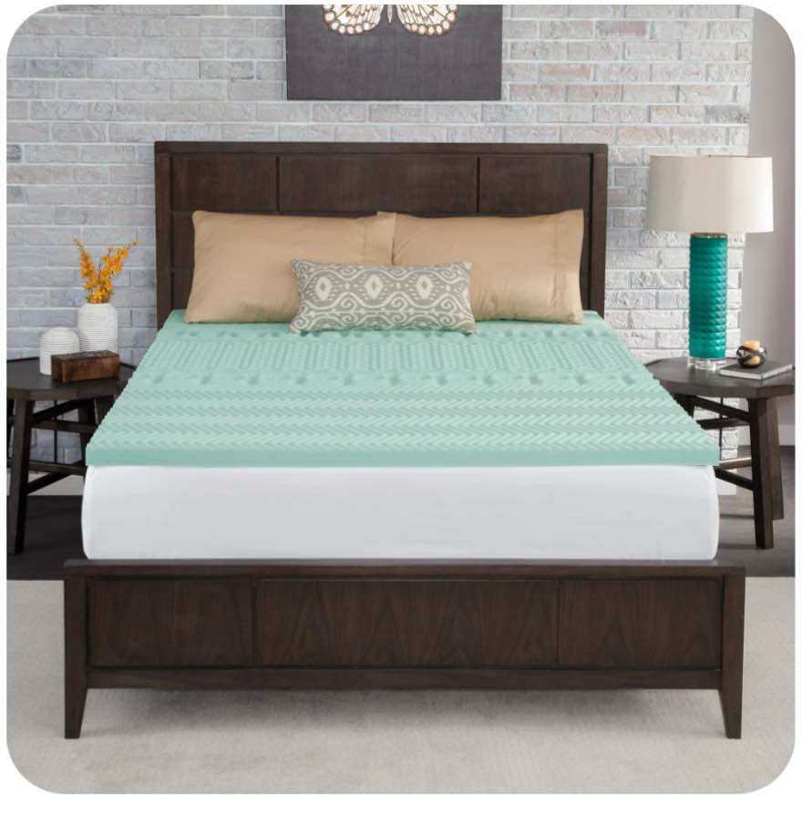 Dream Serenity EcoZone 2" Memory Foam Mattress Topper Twin