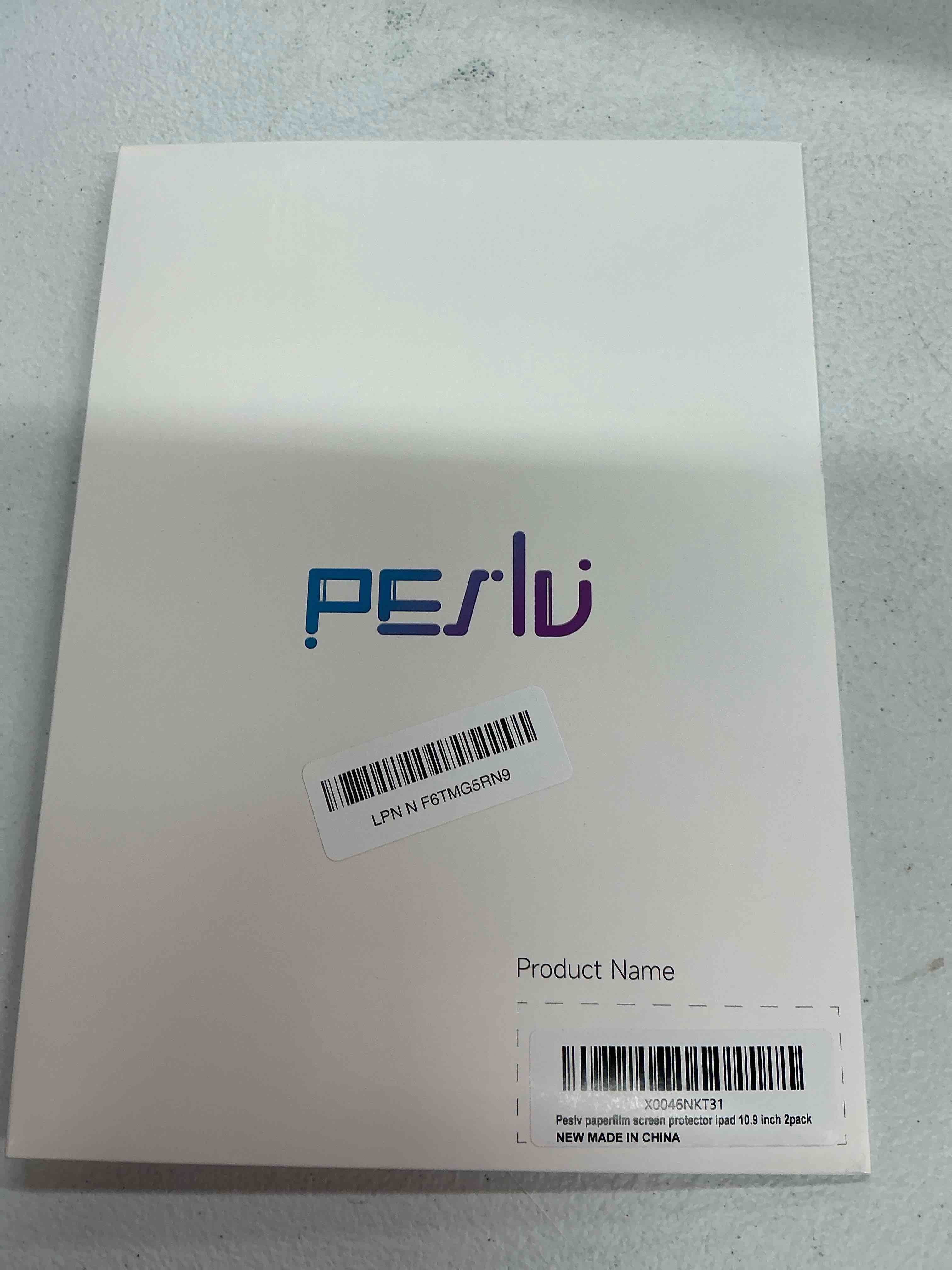 Condition photo showing New/Like New for peslv 2 pack like paper screen protector for ipad 10th 2022 10.9" & ipad 11th a16 2025 11", matte anti glare pet film/blue light filter eye protection cover/drawing & writing feel like on paper transparent ipad 10th/11th