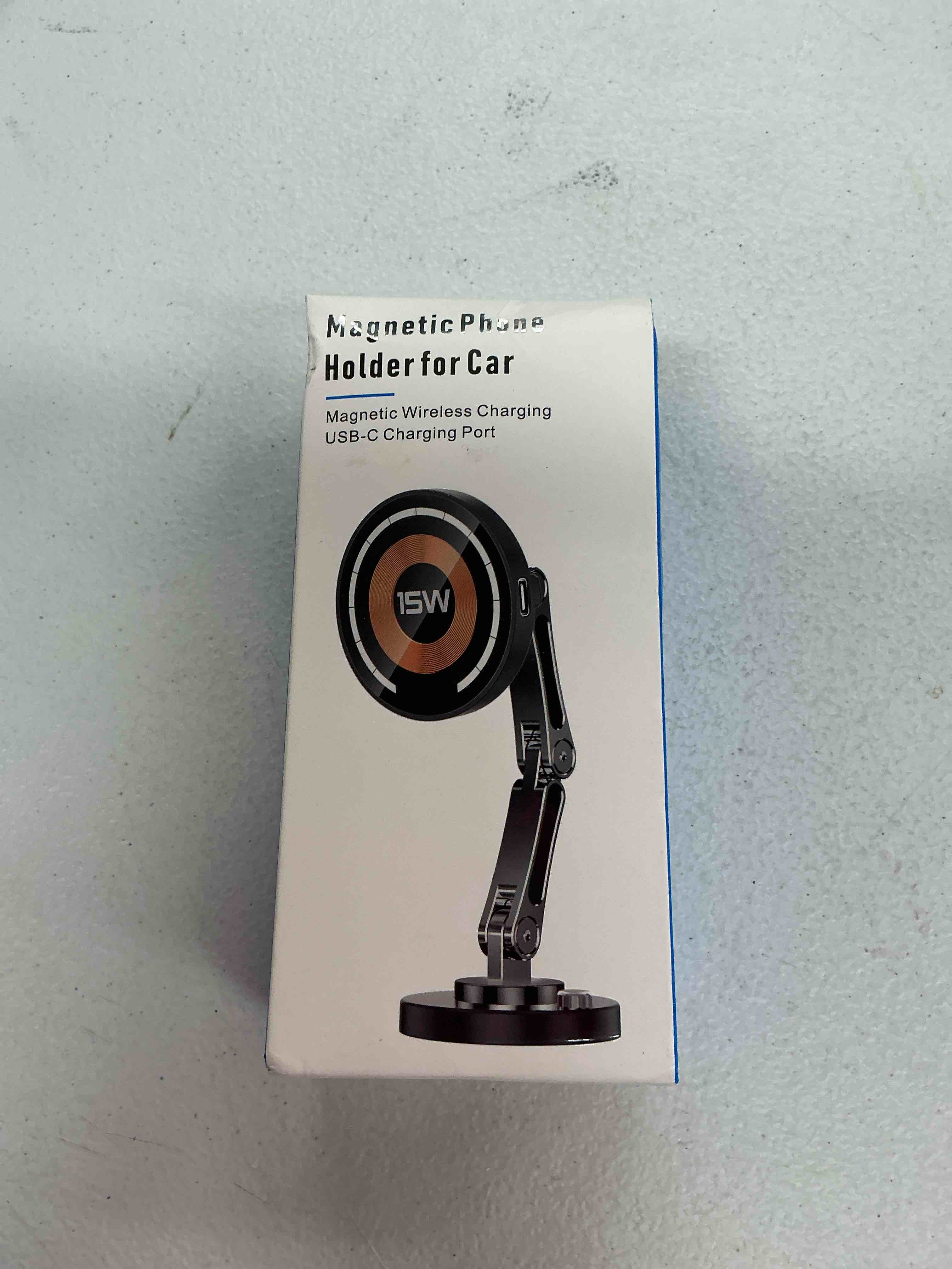 Condition photo showing Good Condition for zbf magnetic wireless car mount charger, 15w fast charging mag-safe car mount,magnetic car phone holder mount, car cell phone holder fit iphone 17 16 15 14 13 12 all smartphones rechargeable