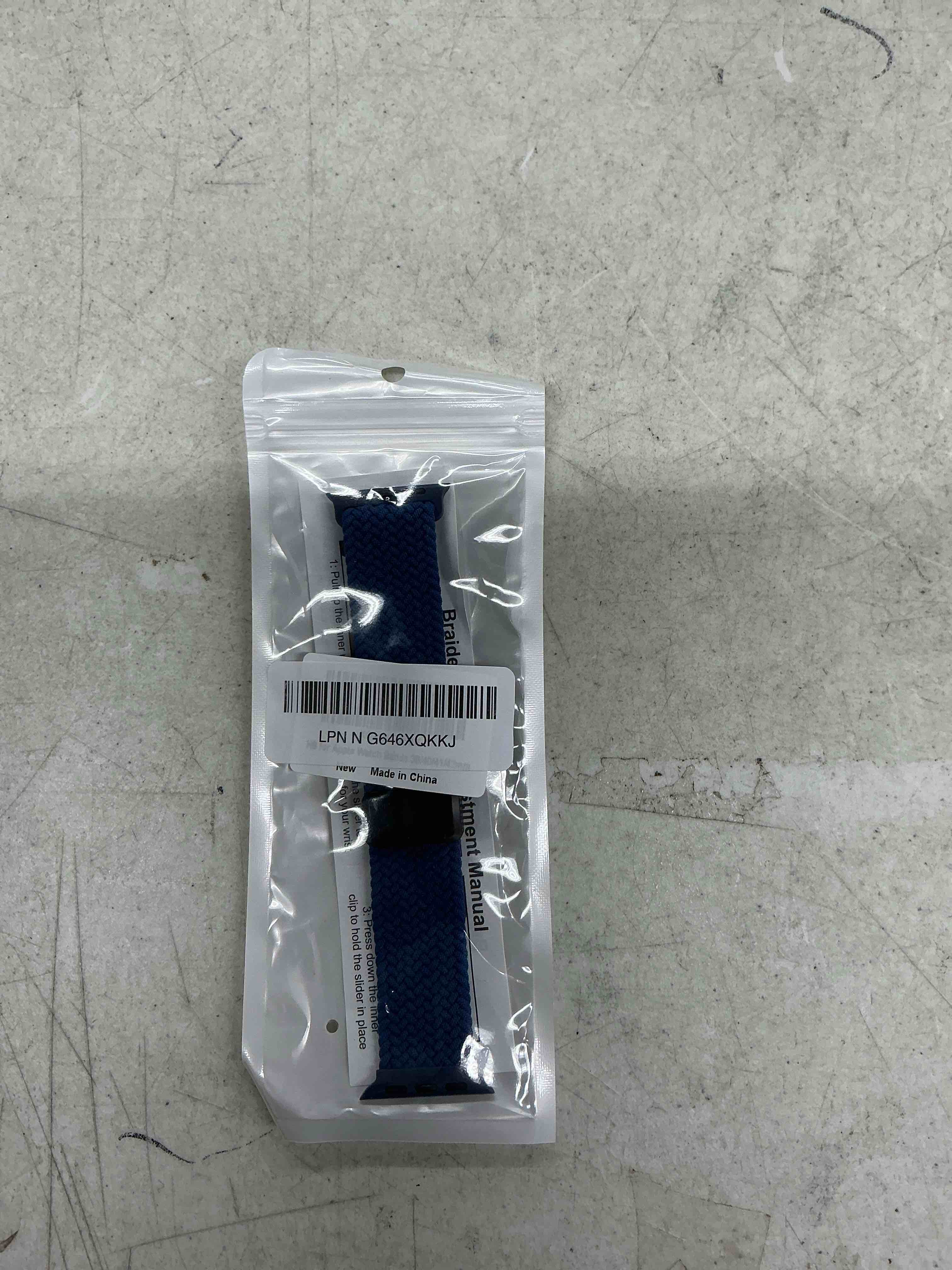 Condition photo showing Good Condition for braided stretchy band compatible with apple watch bands 38mm 40mm 41mm 42mm 44mm 45mm 46mm 49mm women men, soft nylon solo loop magnetic sport strap for iwatch series 11 10 9 8 7 6 5 4 3 2 1 se ultra atlantic blue 38mm/40mm/41mm/(42mm-series 11 10)