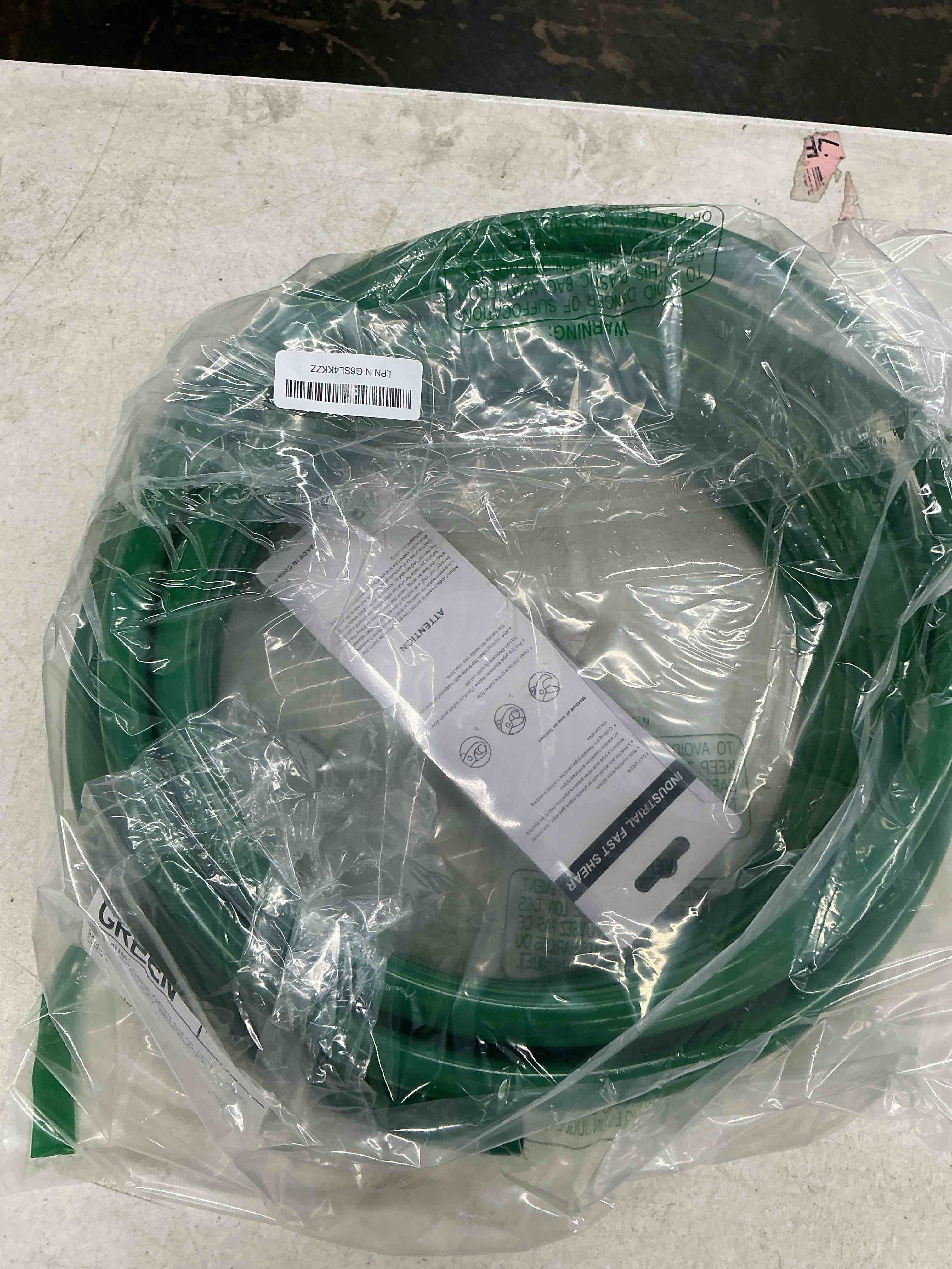 Condition photo showing Good Condition for 32ft long 20mm diameter flexible pipe pvc tubing - bendable pipe stem for artificial flowers stem, balloon arches, floral wedding decor, diy crafts, cosplay props (green (32ft+1pcs tubing scissor))