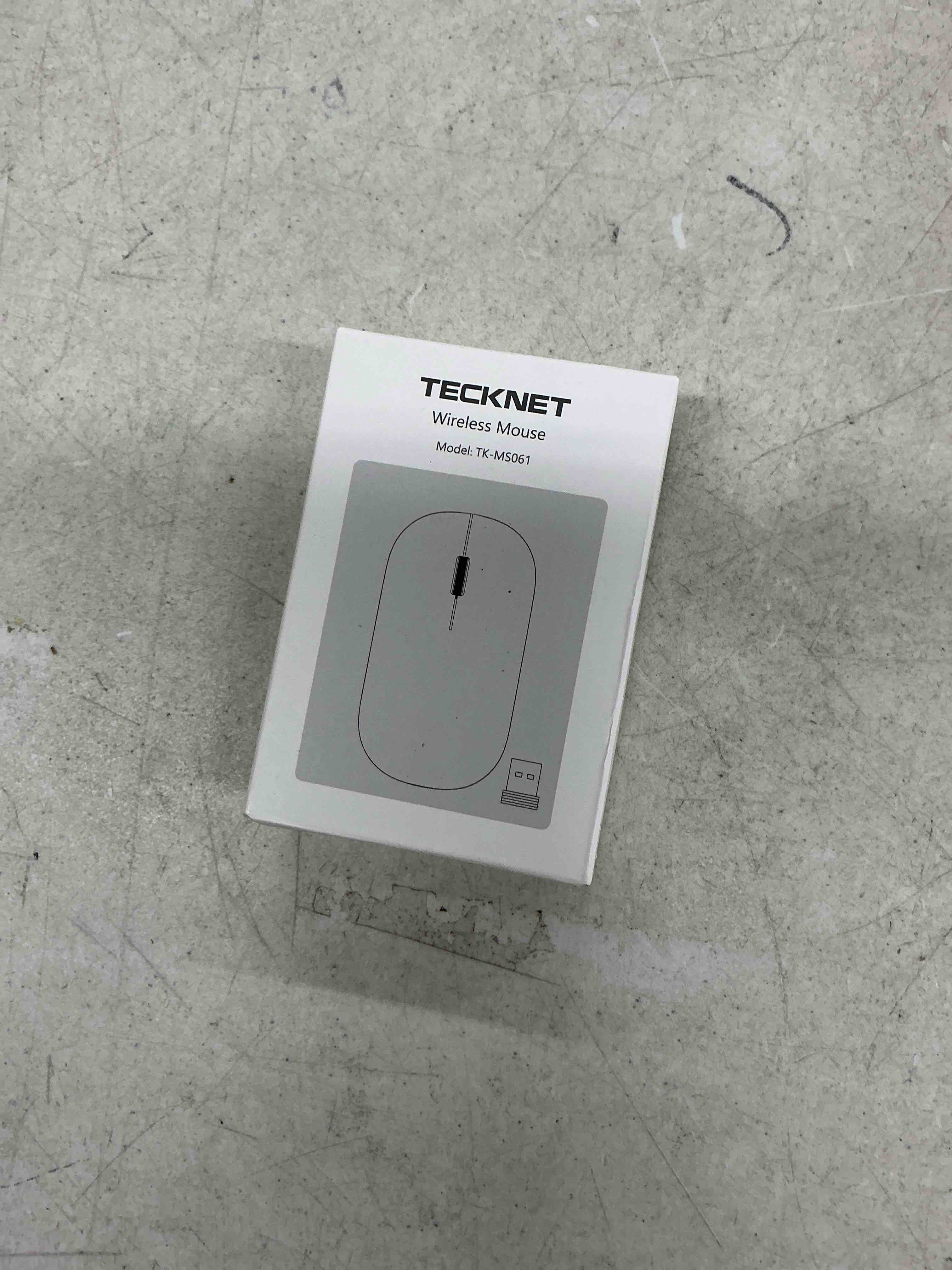 Condition photo showing Good Condition for tecknet bluetooth mouse for macbook, type-c rechargeable mouse | (bt5.0/3.0 & usb) connection, 800mah battery-90 days usage, silent click, slim portable mouse for macbook/ipad/laptop/pc silver