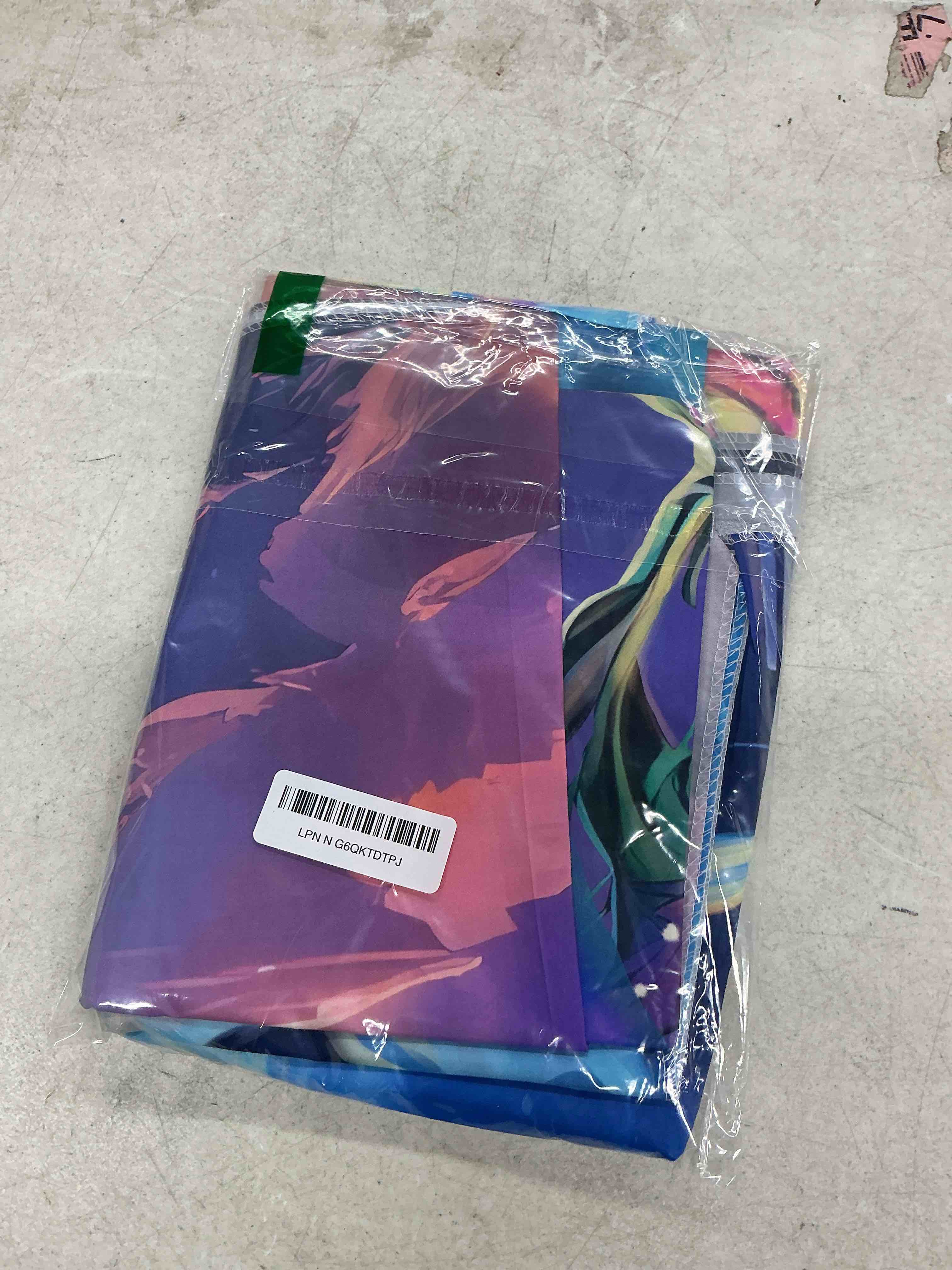 Condition photo showing Good Condition for obsecolors blacklight tree of life tapestry uv reactive waterfall tapestry galaxy space aesthetic tree wall tapestries colorful starry sky tapestries wall hanging for bedroom 78.7"l x 59.1"w tree of life