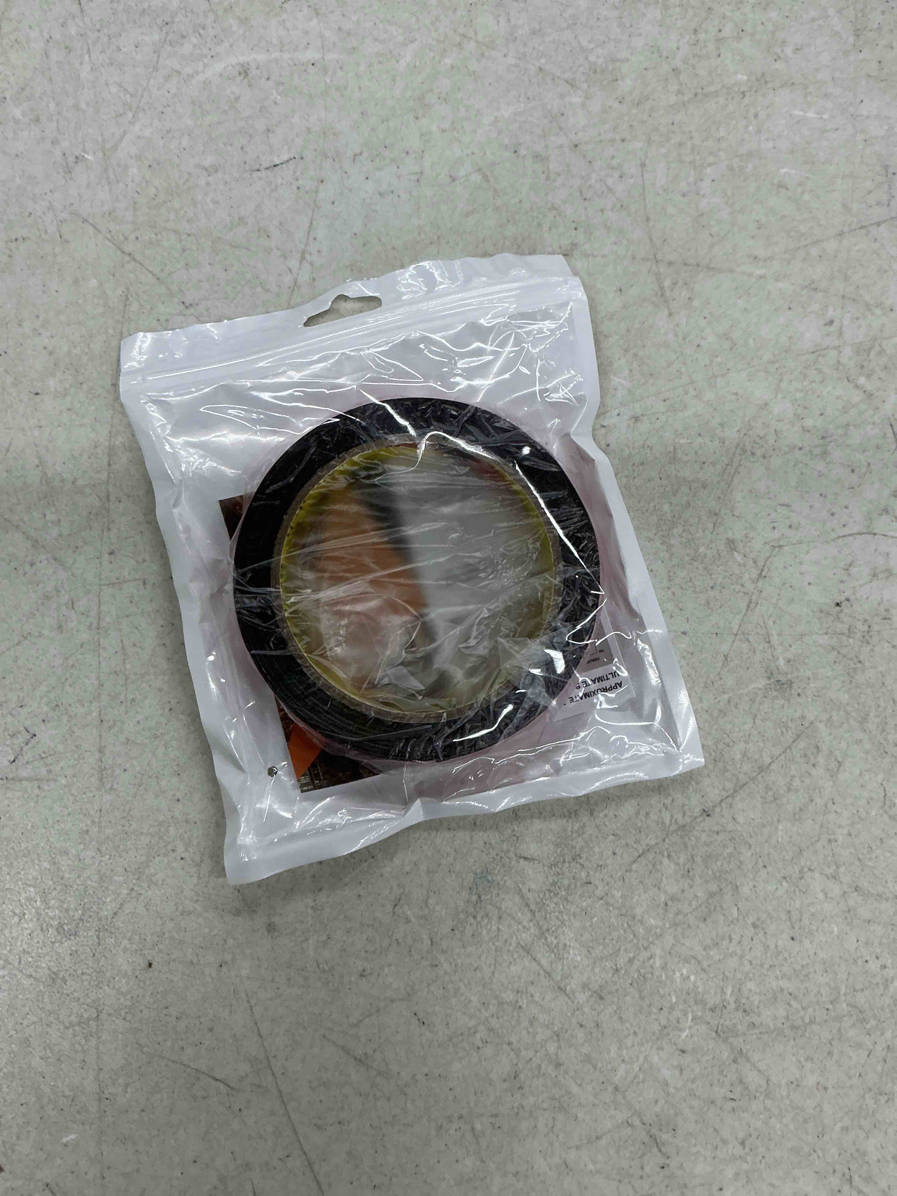 Condition photo showing New/Like New for 3m 5925 double sided mounting tape, heavy duty black foam tape | high bond 0.025 in thick foam tape, waterproof adhesive for decor, frames, logos, trim, and fastener replacement. 0.5" × 15ft 1