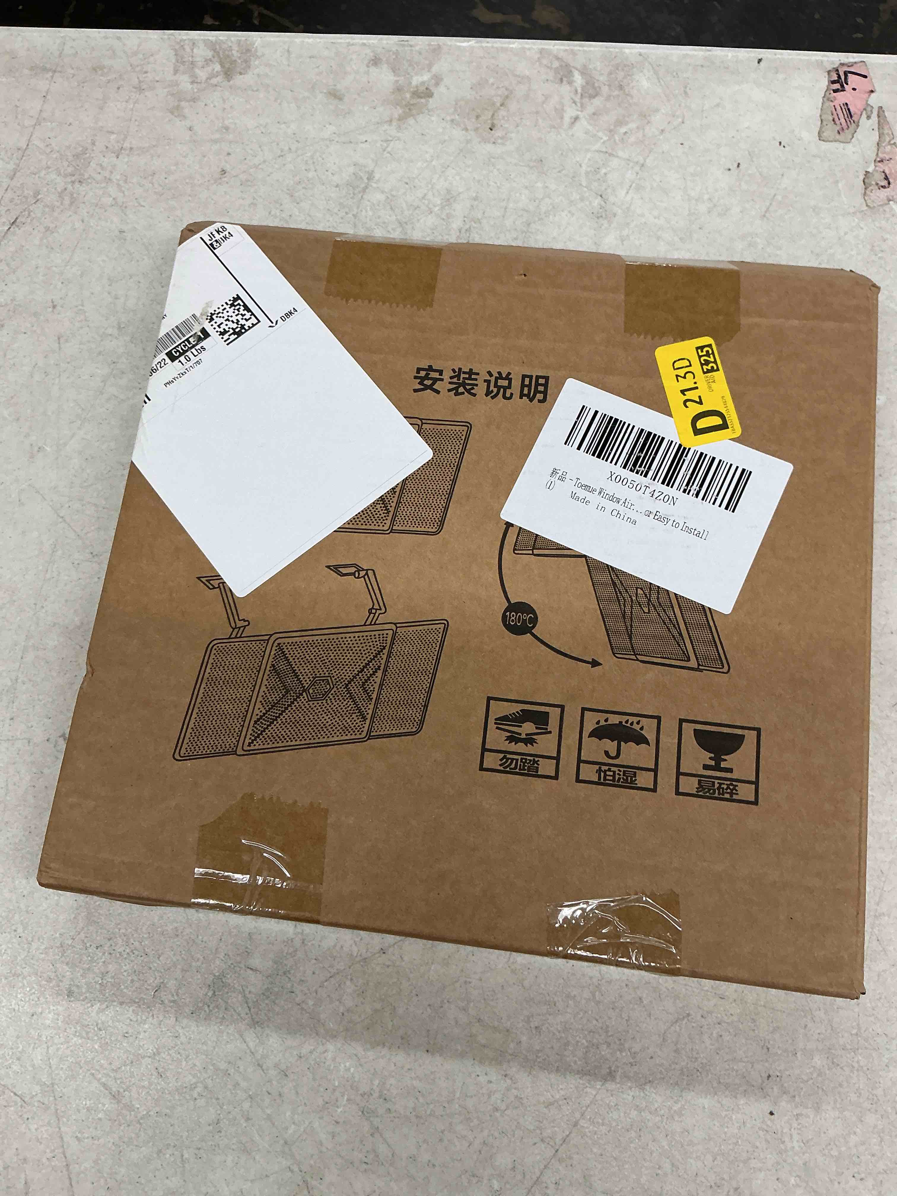 Condition photo showing Good Condition for window air conditioners deflector universal - room air conditioner window baffle adjustable wind direction - prevent direct blowing of cold air -ac air vent deflector easy to install (1)