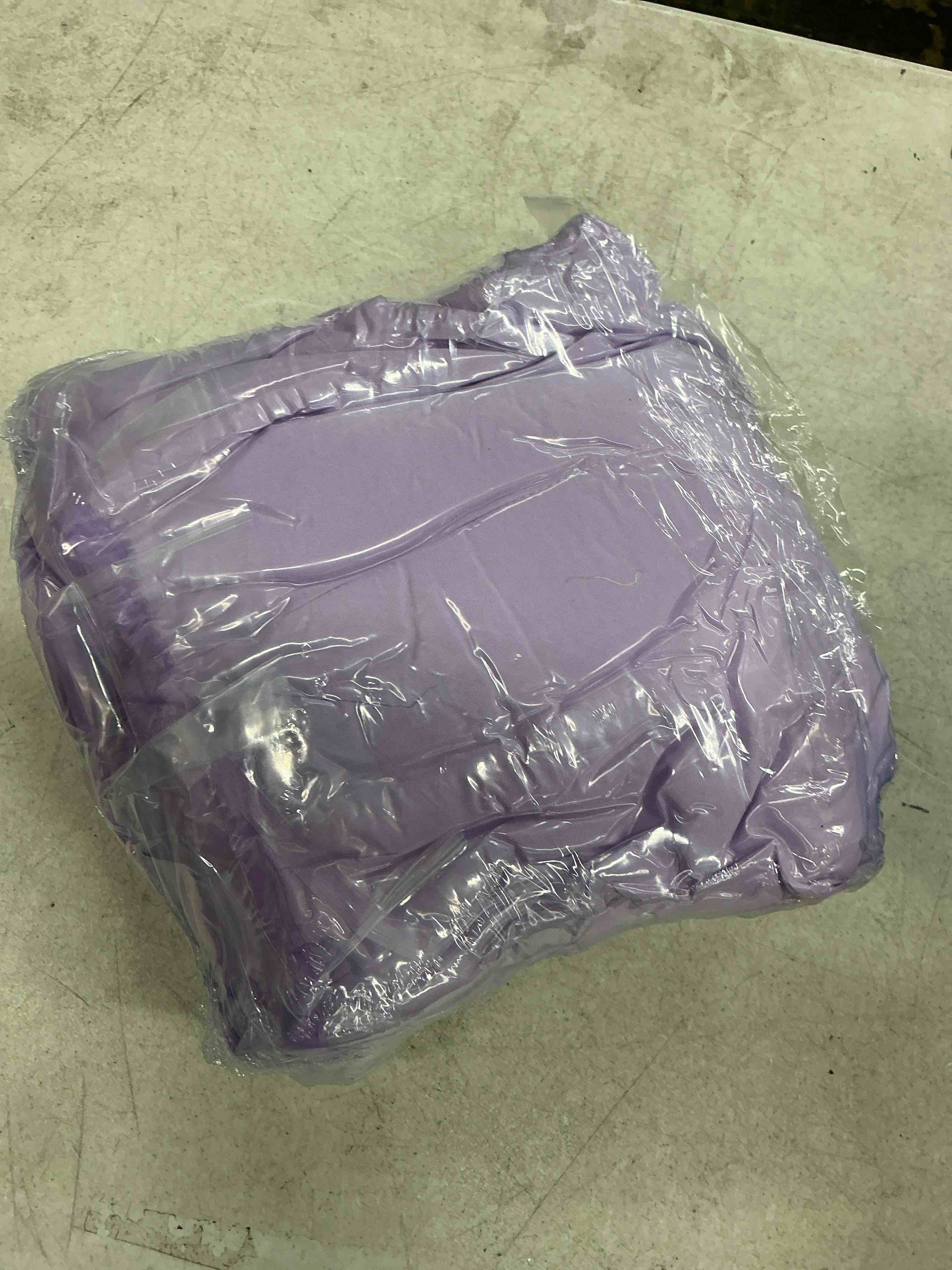 Condition photo showing New/Like New for primlect toddler nap mat with pillow, extra large sleeping bag | 55''x35'' sleeping mat with detachable blanket, washable, roll up, for daycare, preschool, kindergarten, boys and girls purple rainbow