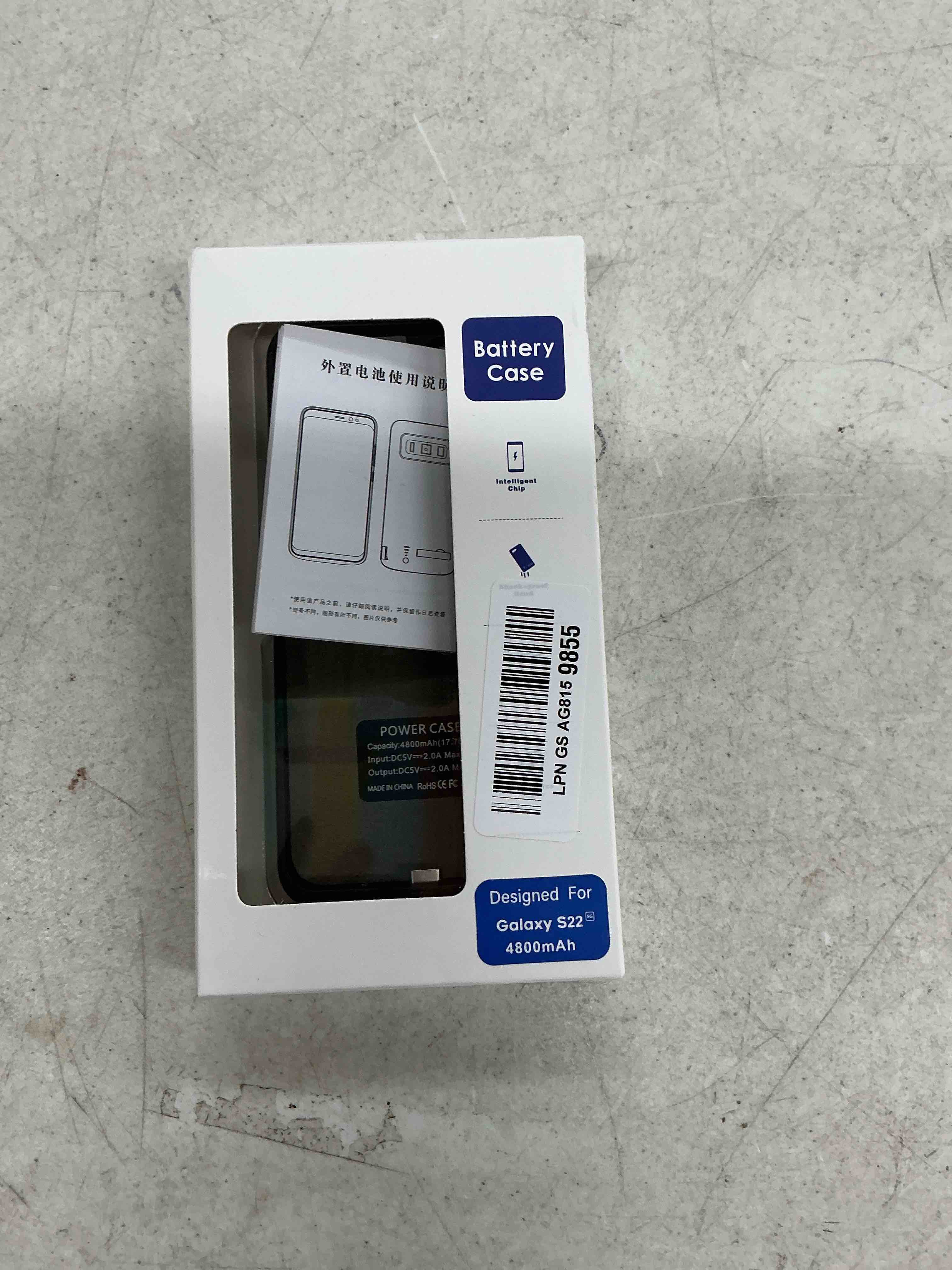 Condition photo showing Good Condition for [new version battery case for samsung galaxy s22, 4800mah rechargeable extended battery charging charger case, add 100% extra juice (6.1 inches) black