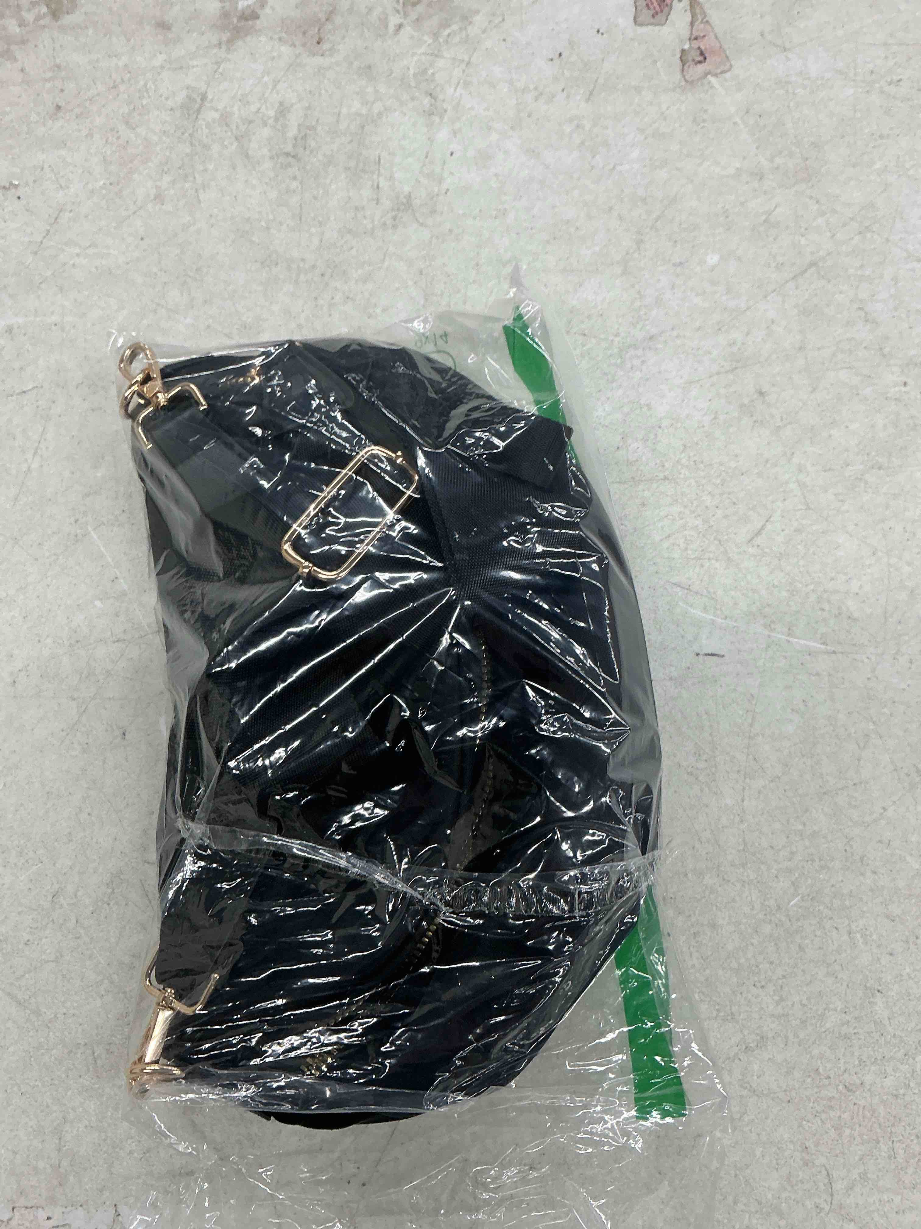 Condition photo showing Good Condition for feiboon spacious nylon crossbody bag bum bag handbags wallets purses trendy shoulder bag for women black