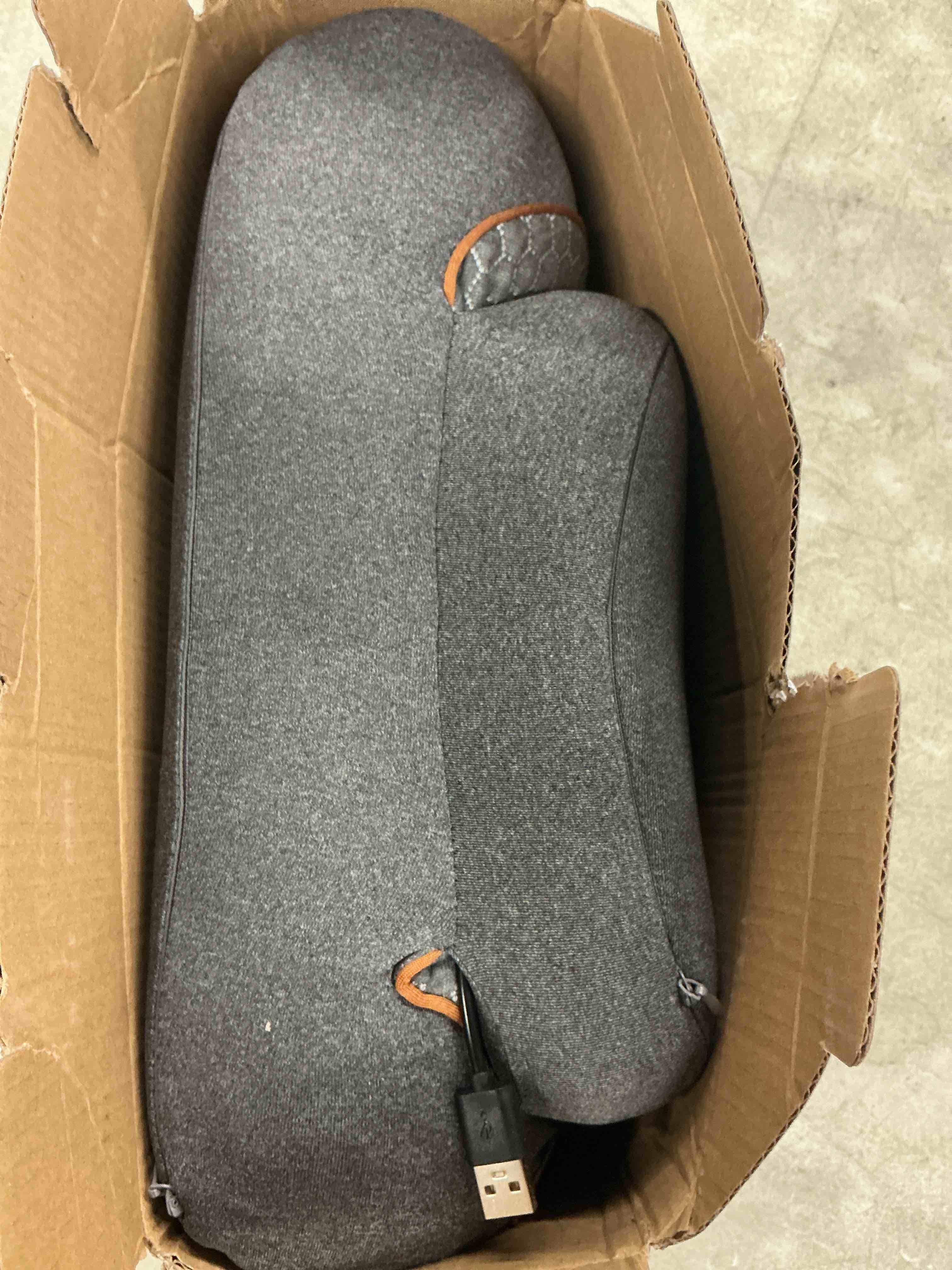 Condition photo showing Good Condition for rechargeable 3-in-1 neck massager pillow with heat vibration traction