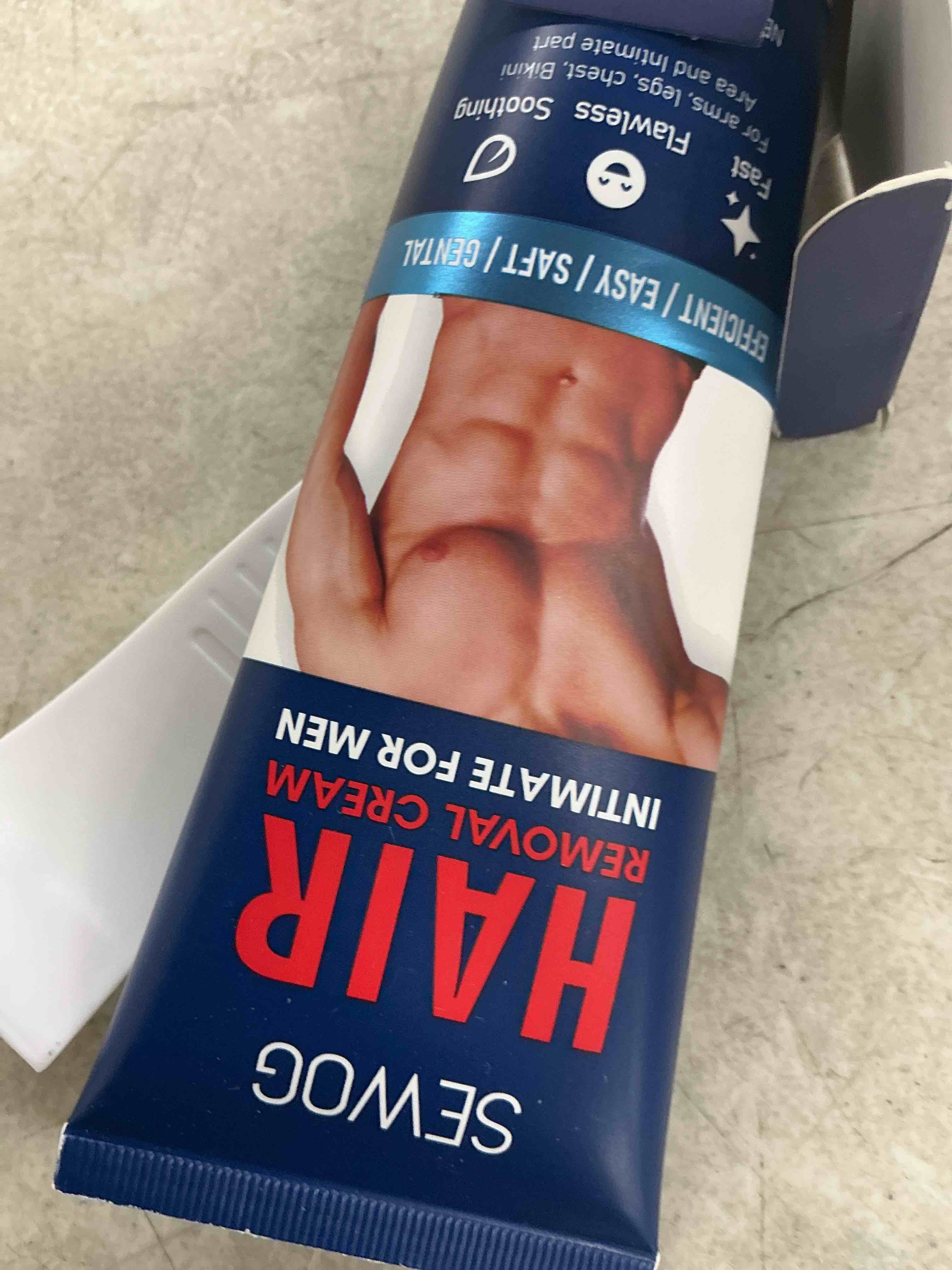 Condition photo showing Good Condition for hair removal cream for men | men`s depilatory cream for groin body & sensitive areas, smooth & flawless grooming, at-home use, effective