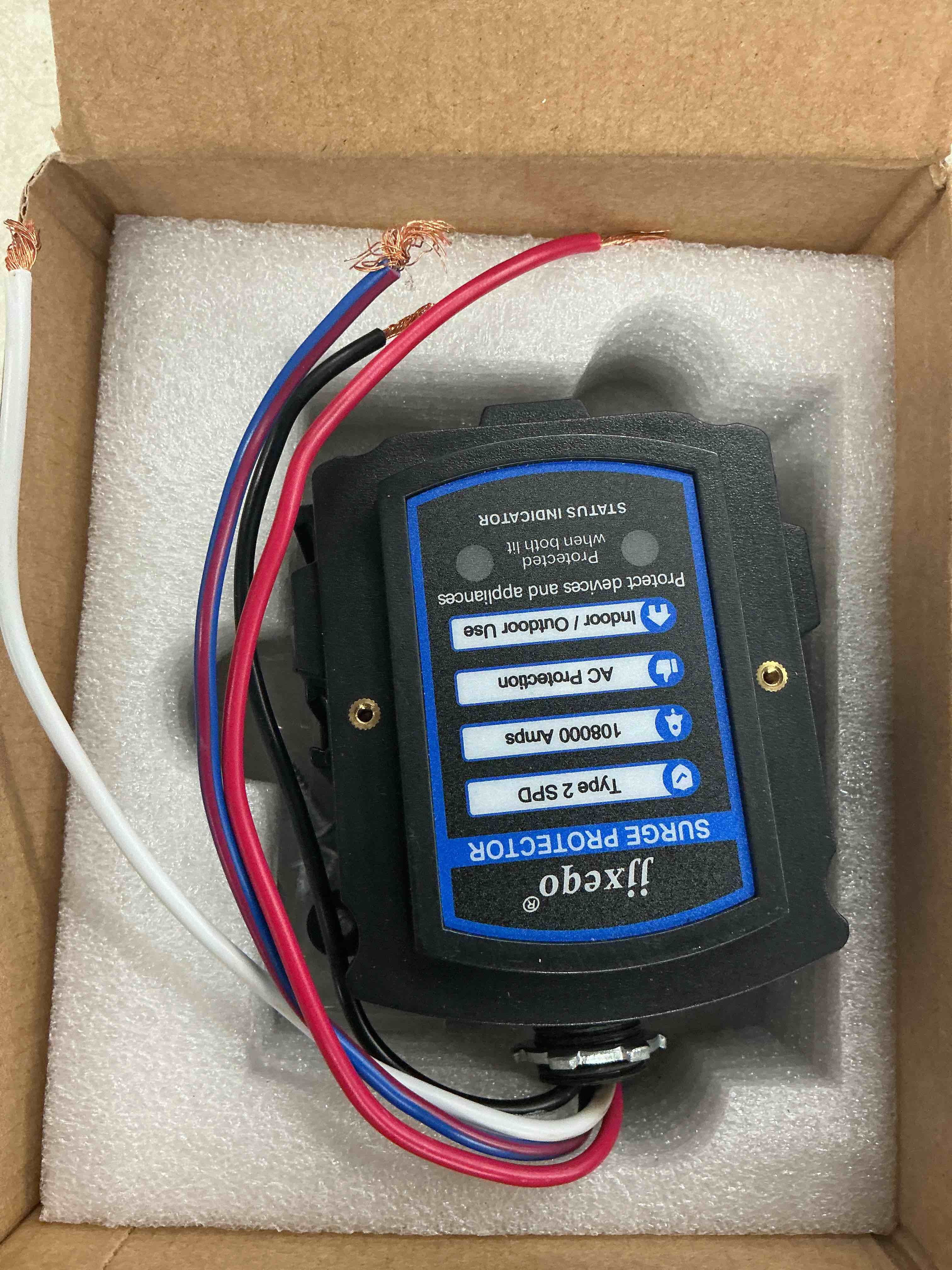 Condition photo showing Good Condition for spd2ultra108s whole house surge protector for 108,000 amp type2 spd | whole home surge protector indoor/outdoor universal,ultimate surge protection 120/240v spd type 2 surge protective device