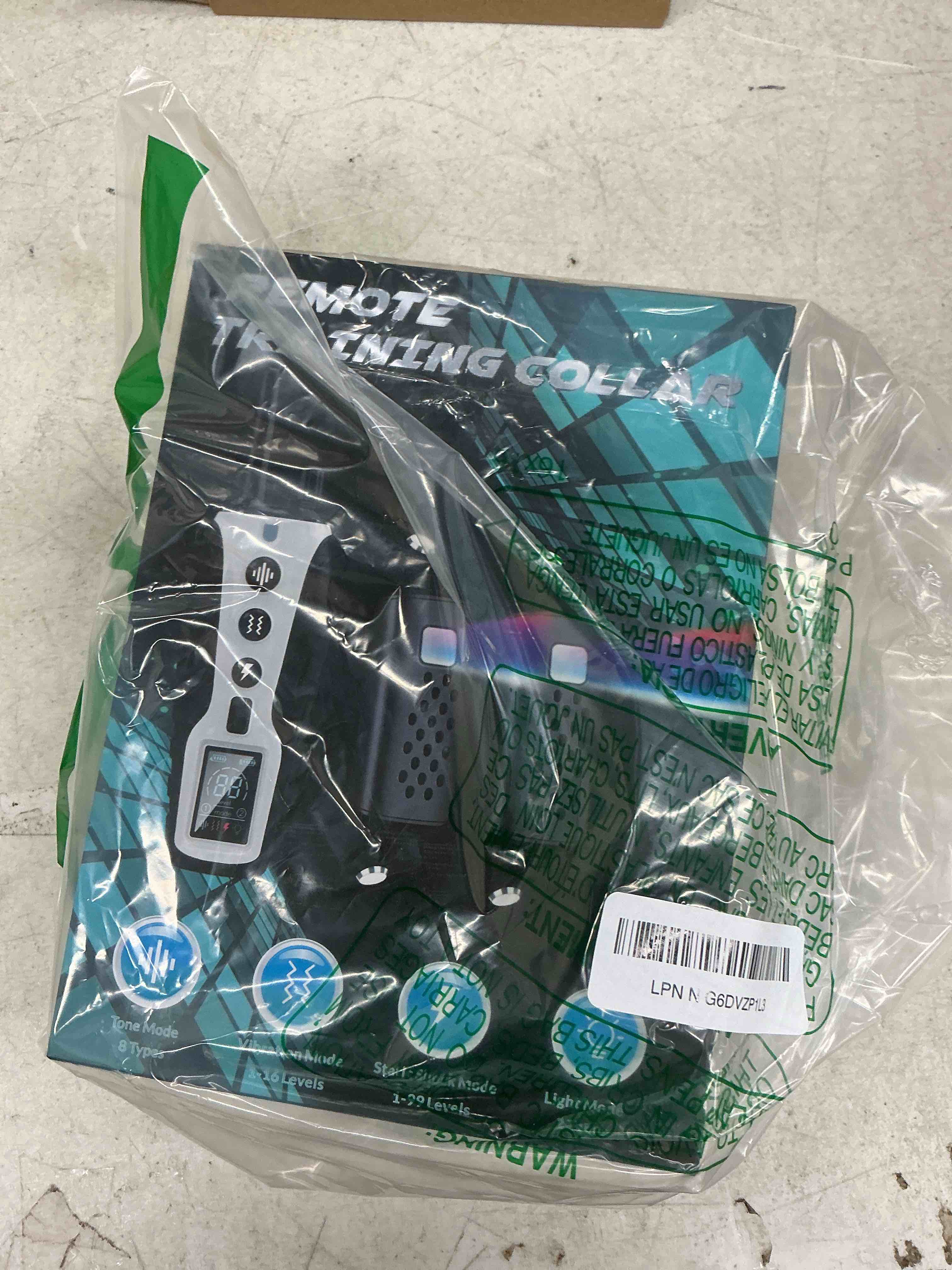 Condition photo showing Good Condition for dog shock collar 2 dogs(15-150lbs) with flashing light for night walks,4500ft dog training collar adjustable pitch beep(1-8), vibration(1-16), safe shock(1-99), and keypad lock black 2 pack