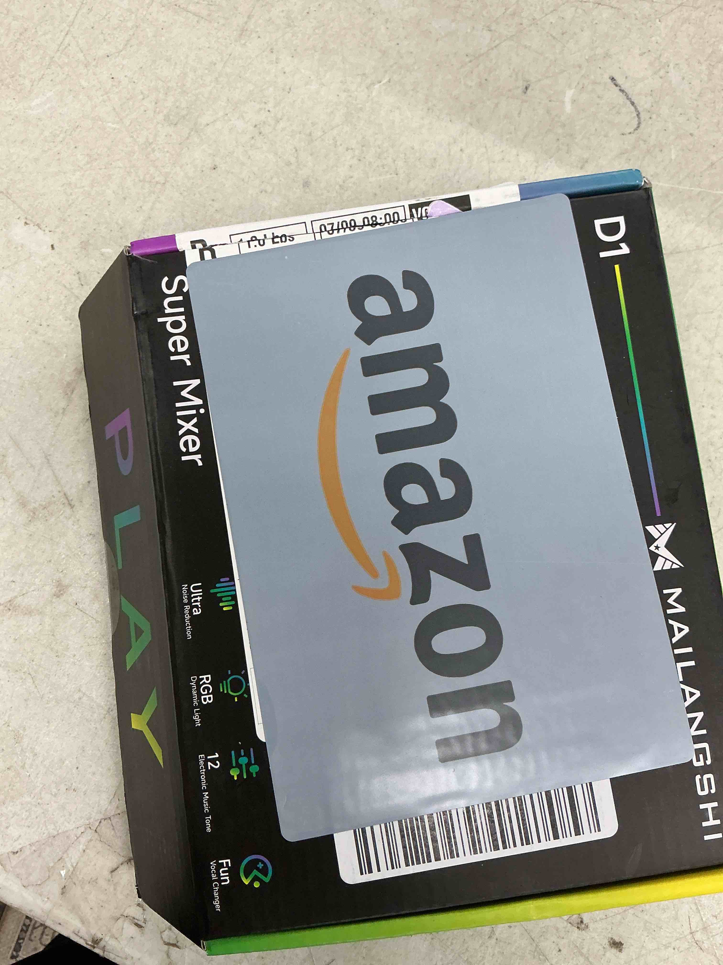 Condition photo showing Good Condition for mailangshi gaming audio mixer, audio interface with xlr microphone input, noise reduction, rgb, bluetooth, 48v phantom power, voice changer, sound board for podcast/recording/streaming/vocal/game black