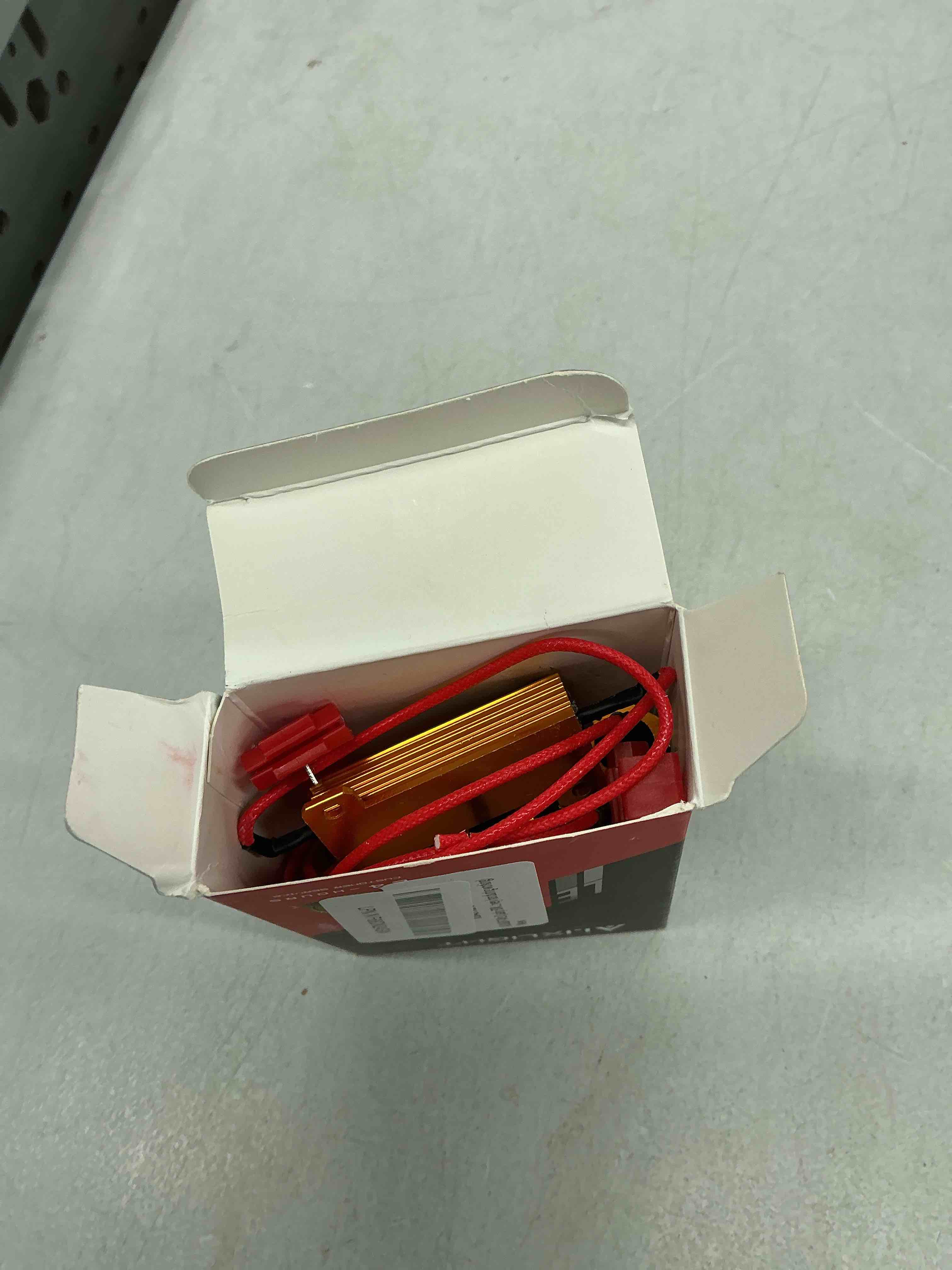 Condition photo showing Good Condition for auxlight 4pcs quality 50w 6ohm load resistors - fix led bulb hyper flash/error code, turn signal fast blinker (resistors get very hot during working) 4 pieces gold