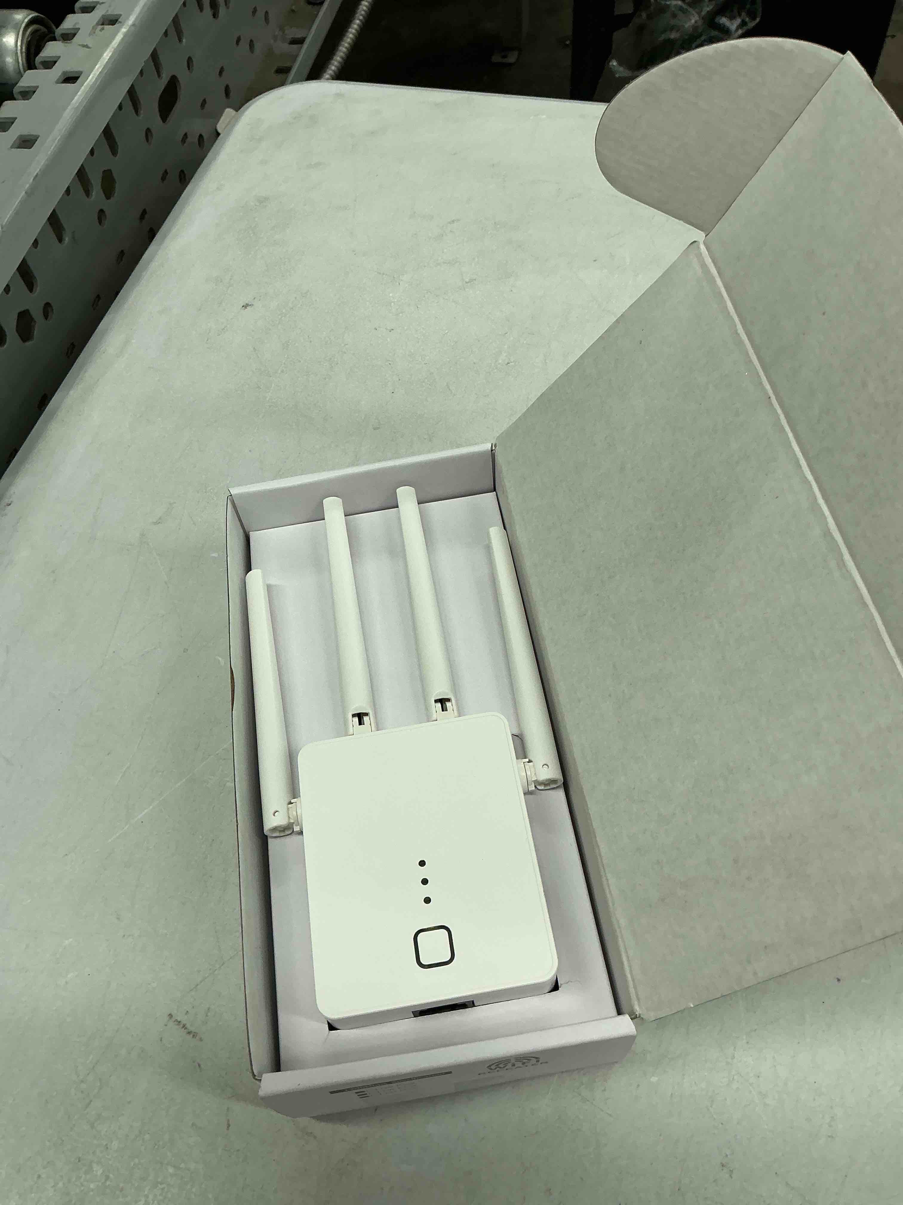 Condition photo showing New/Like New for wifi extender, 2026 fastest wifi booster 1200mbps dual band (5ghz/2.4ghz) wifi extenders signal booster for home, wifi repeater with ethernet port covers up to 12999sq.ft and 85+ devices