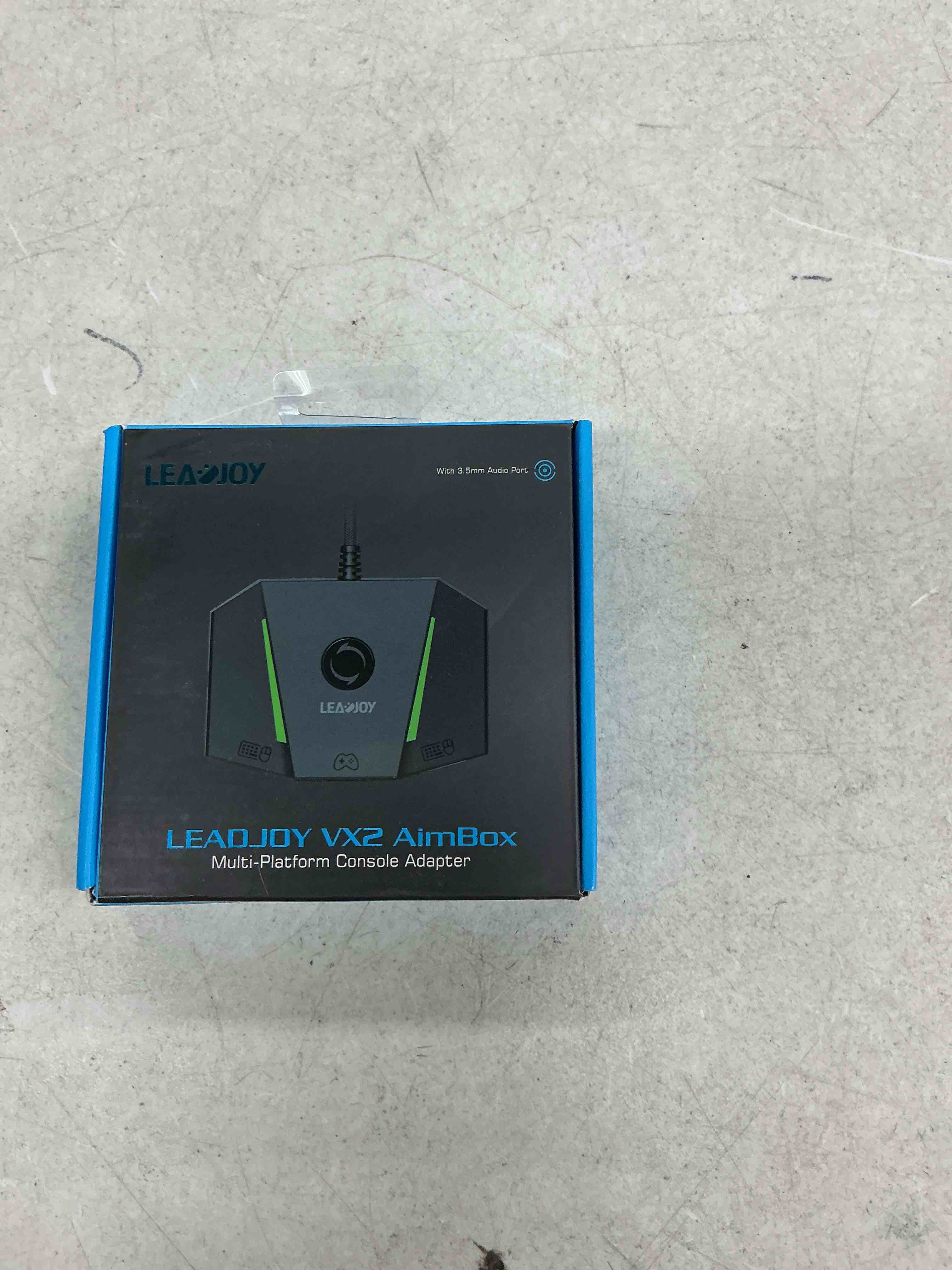 Condition photo showing Good Condition for leadjoy vx2 aimbox keyboard mouse adapter for ps4, xbox one, xbox series x/s, mnk converter for playing fps, rts, r6, apex legends