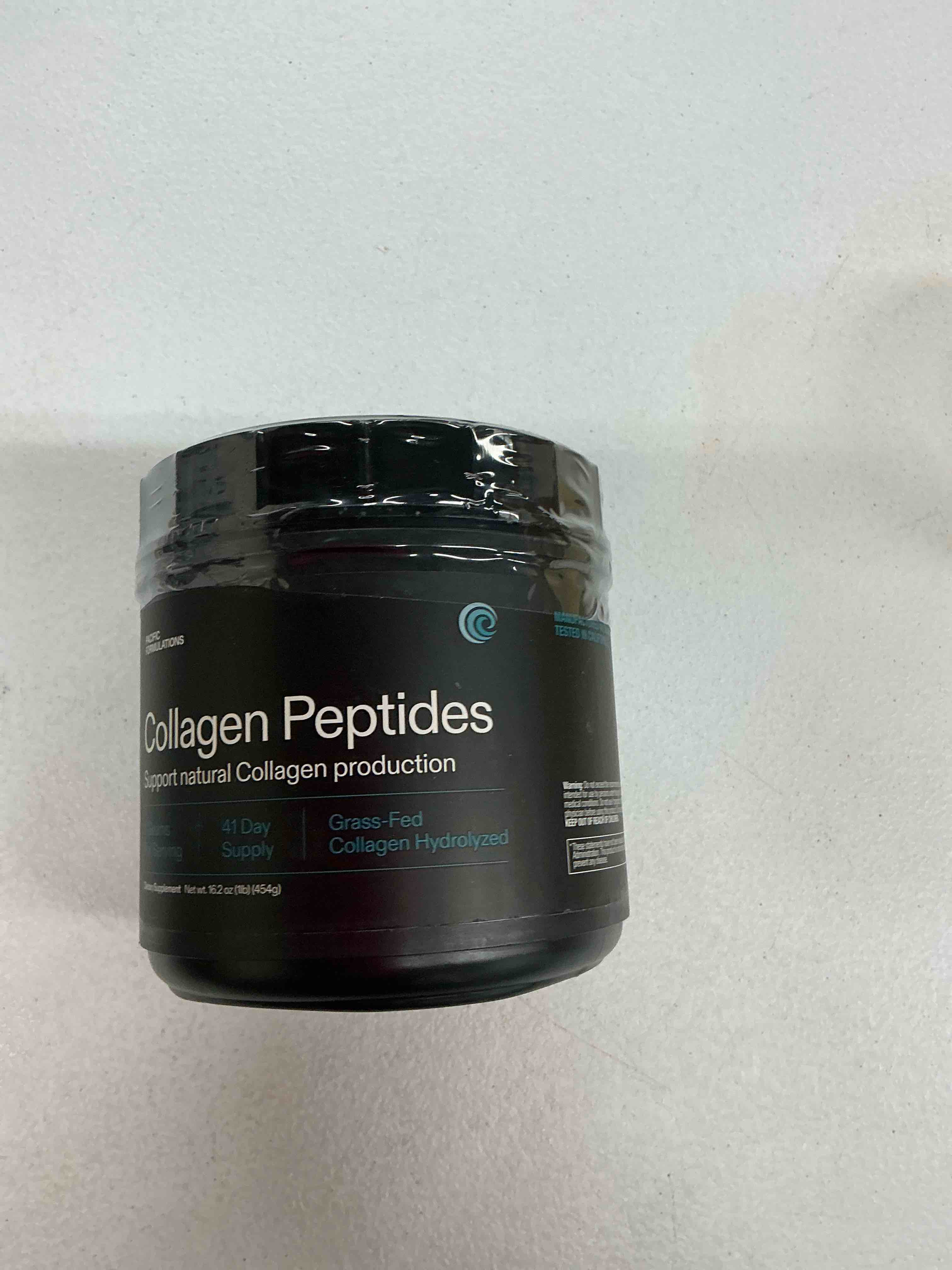 Condition photo showing New/Like New for grass-fed collagen peptides, skin hair nails & joint support, 41 servings