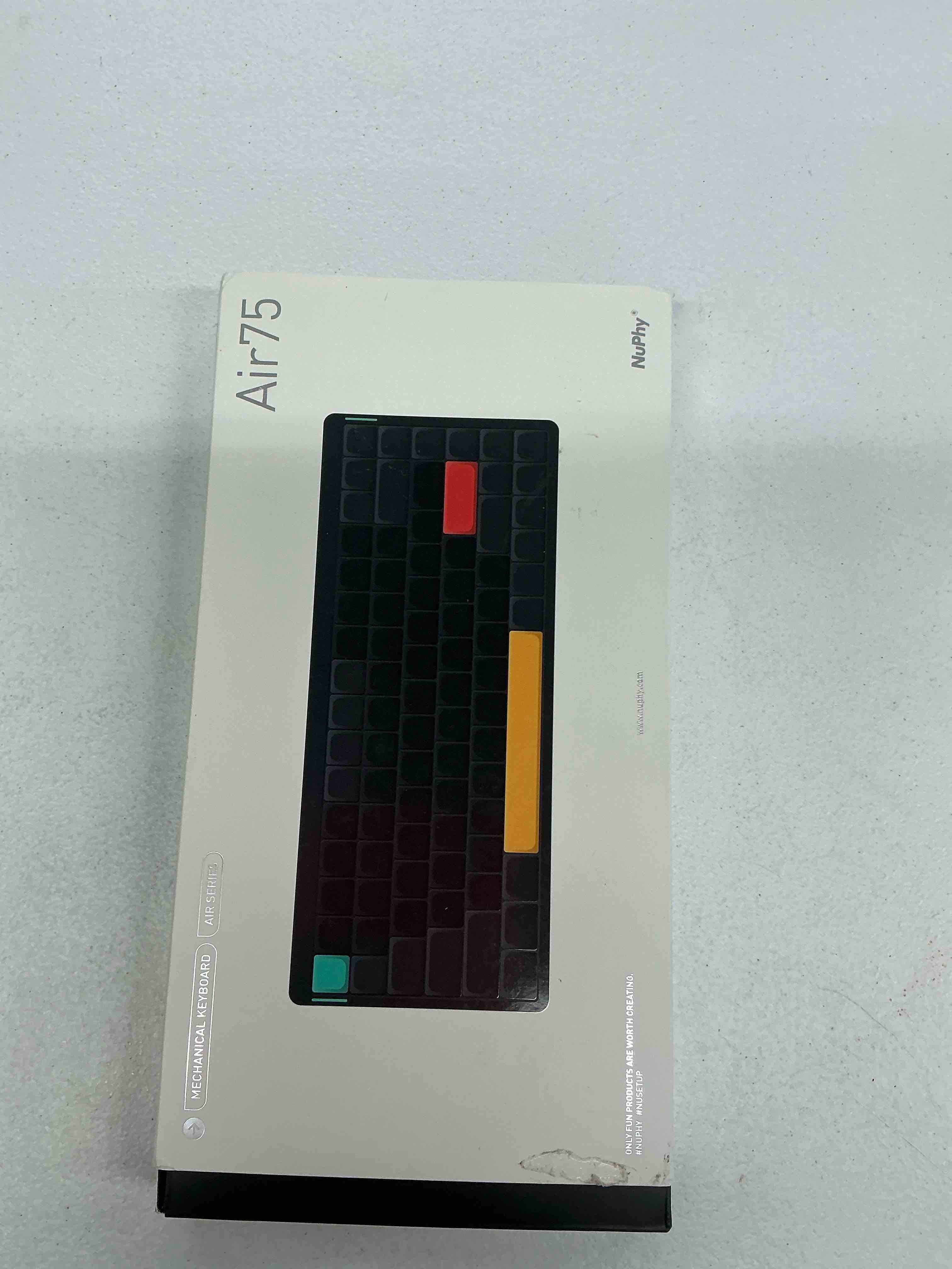 Condition photo showing New/Like New for nuphy halo v2 io wireless mechanical keyboard with pbt keycaps,hot swappable custom gaming keyboard,aluminum alloy frame,rgb backlit,gasket structure,bt5.0/usb-c/2.4ghz low latency office keyboards
