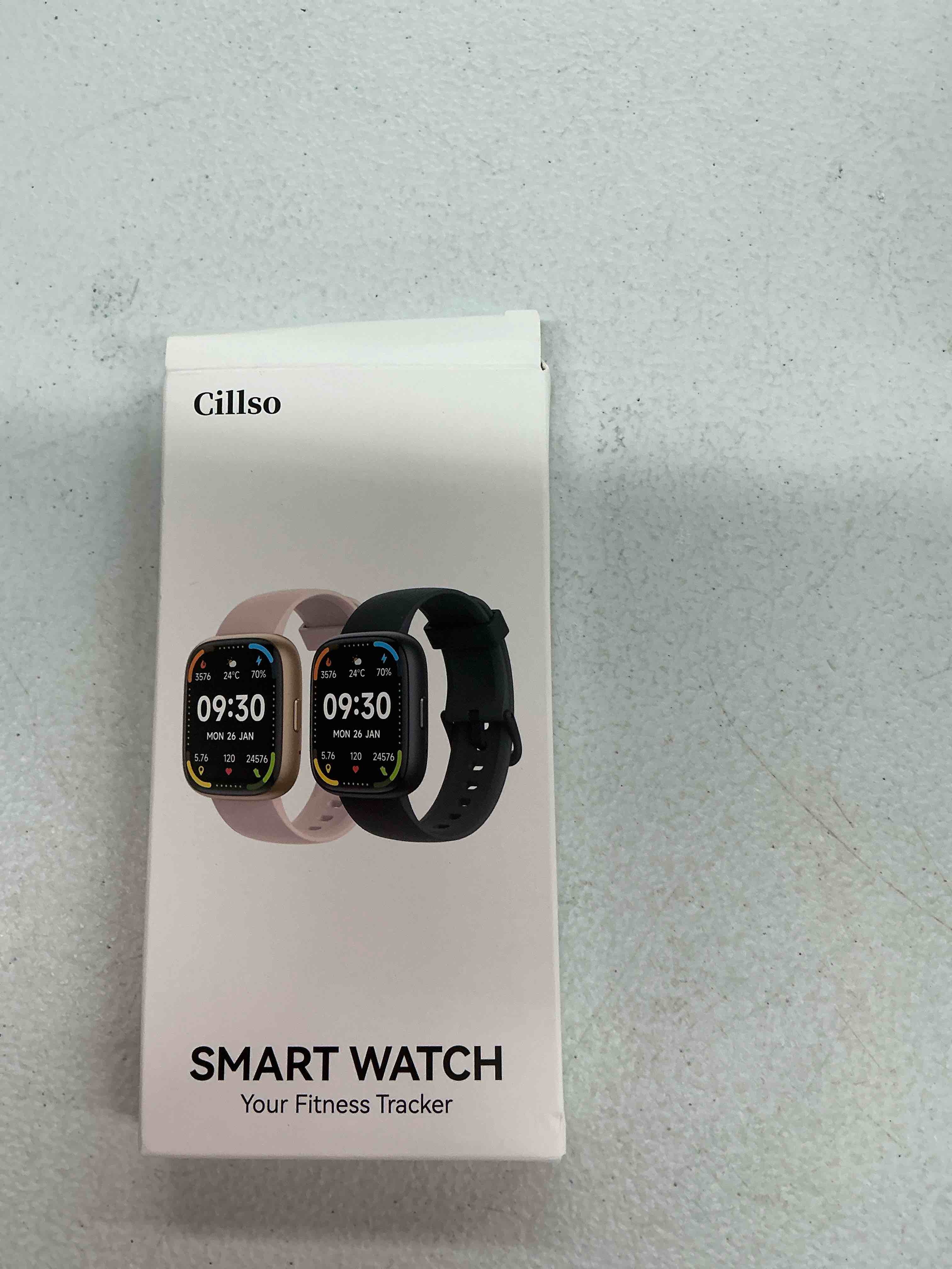 Condition photo showing New/Like New for smart watch with alexa built-in, 1.83" hd touchscreen fitness tracker with bluetooth calling, fitness watch with heart rate/sleep monitor, 120+ sports modes, ip68 waterproof smartwatch for android ios black