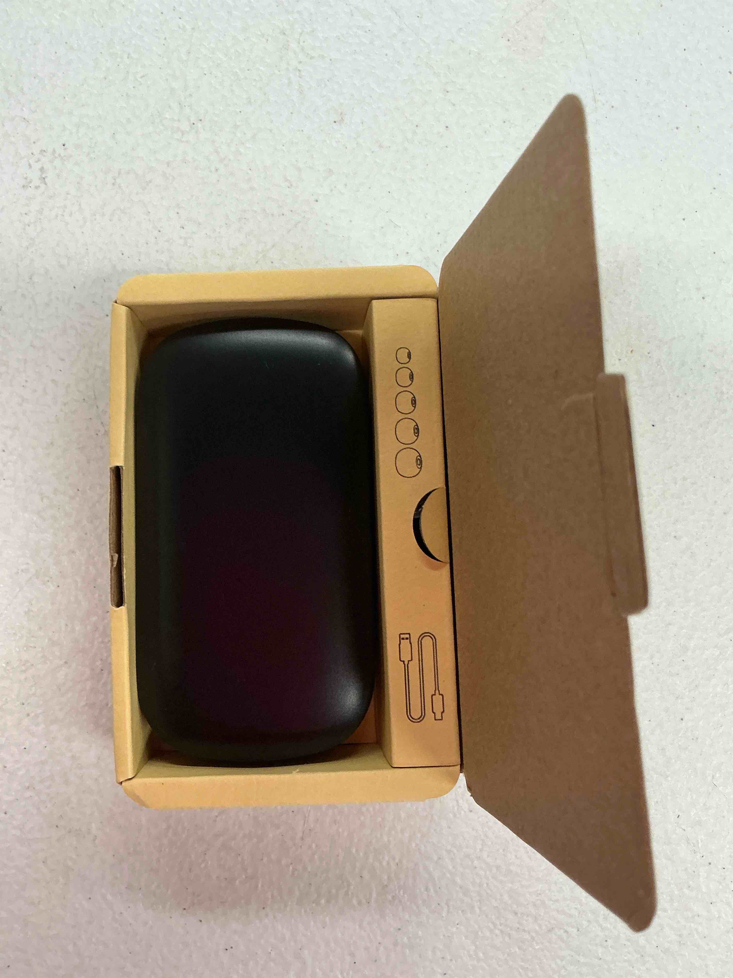 Condition photo showing New/Like New for bluetooth headset with 72-hour talk time & 500mah charging case, bluetooth v5.3 headset with noise cancelling mic – wireless earpiece hands-free headphones for office trucker driving business,black