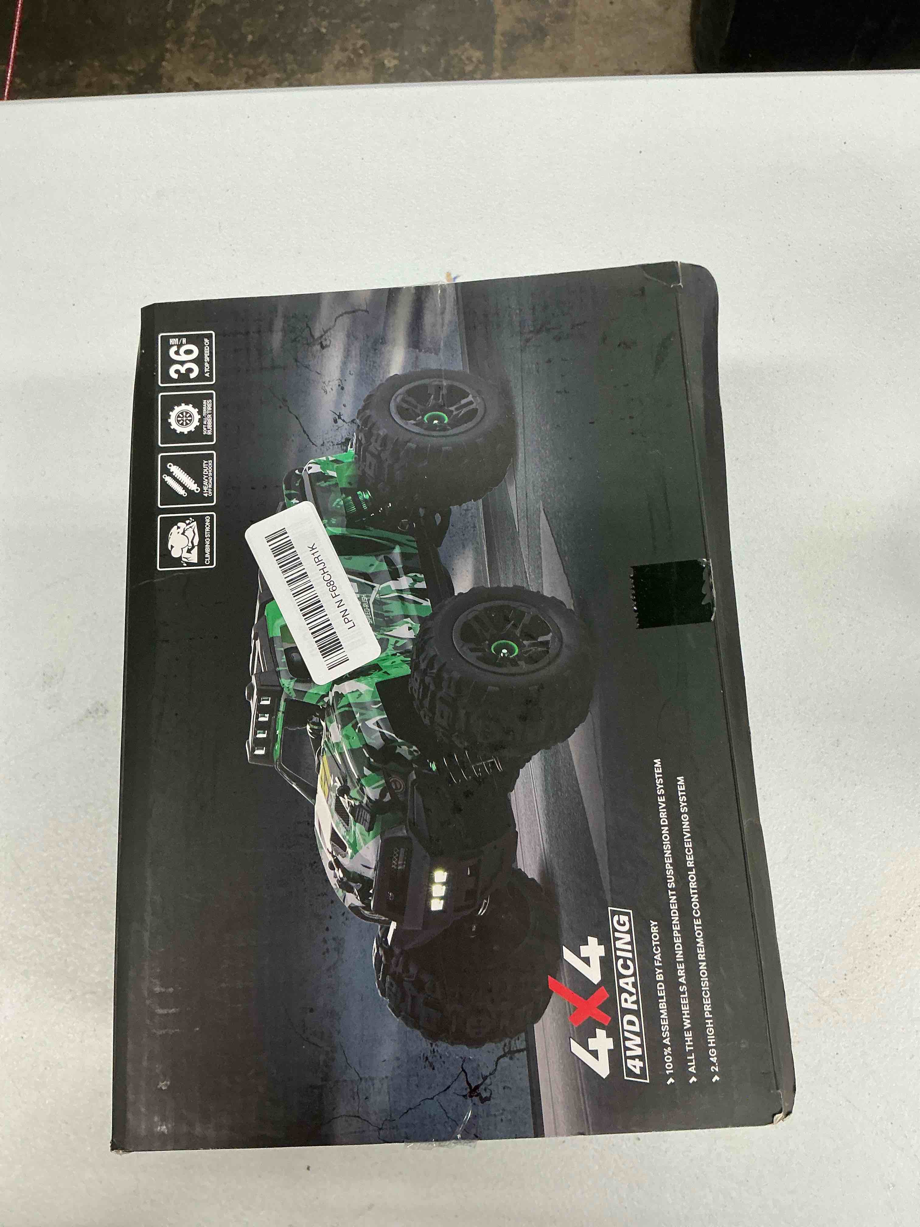 Condition photo showing Good Condition for 36kmh rc cars truck remote control car for adults boys age 8-12 kids,1:18 | all terrain 4x4 high speed fast off-road electric vehicle,full proportional synchronous control system, 2.4ghz