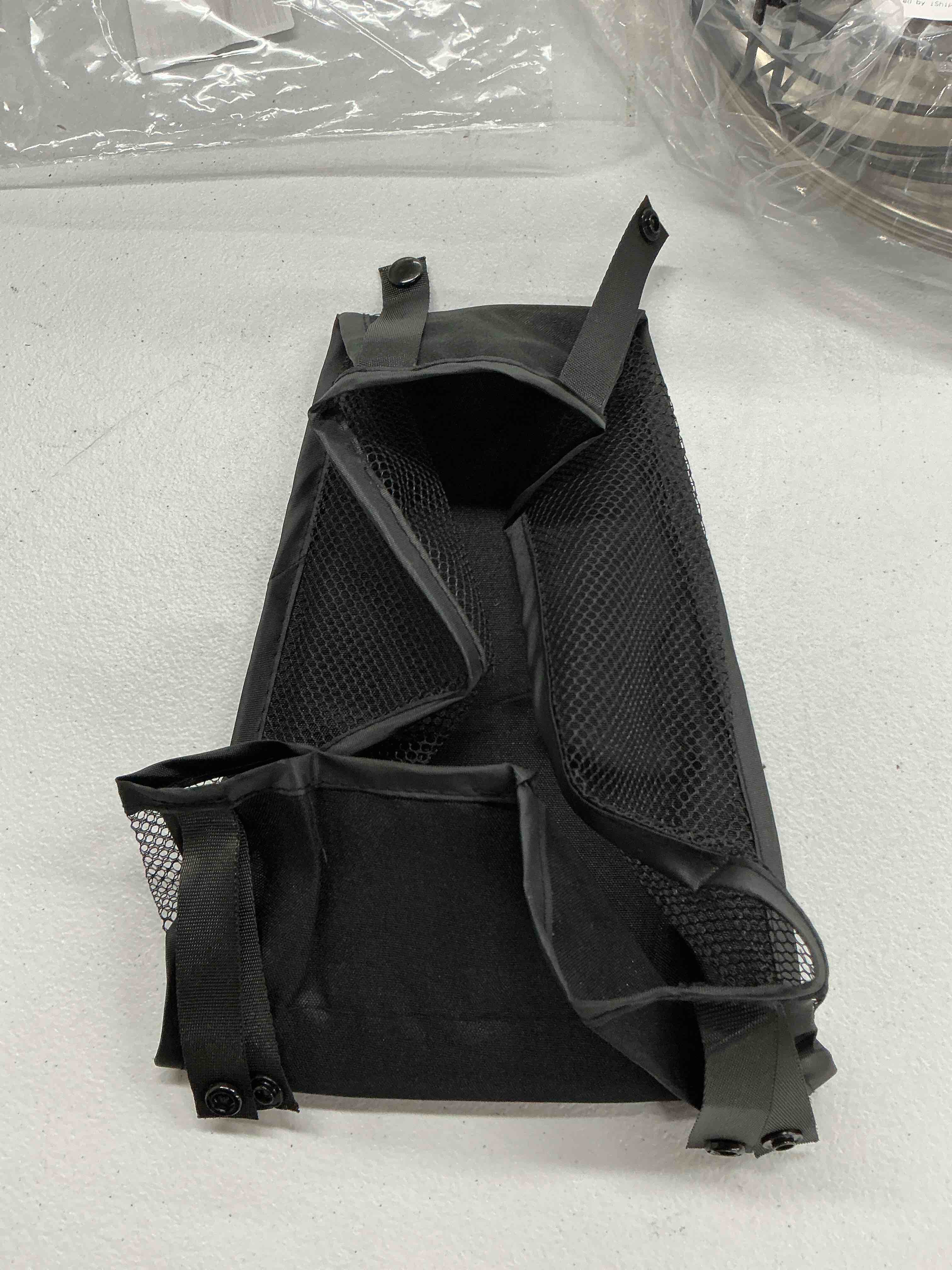 Condition photo showing Good Condition for universal stroller organizer, nylon stroller storage bag for baby essentials, large capacity stroller organizer bag with hook & loop fits for uppababy, nuna, britax, doona strollers (black bear)