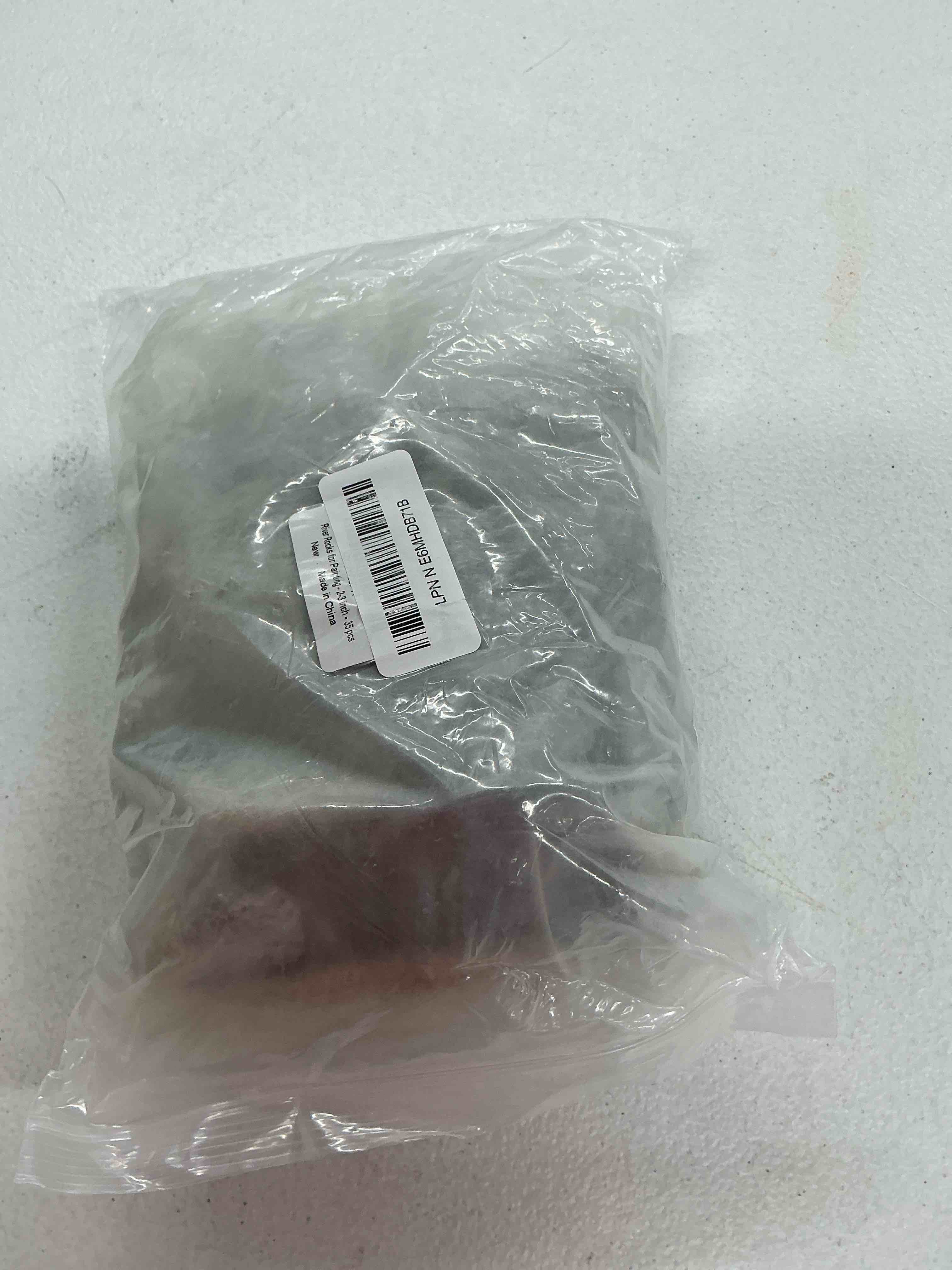 Condition photo showing Good Condition for river rocks for painting 35 pcs large 2-3 inch flat smooth painting stones craft rock to paint for kids crafts painting bulk 2"-3" 35pcs