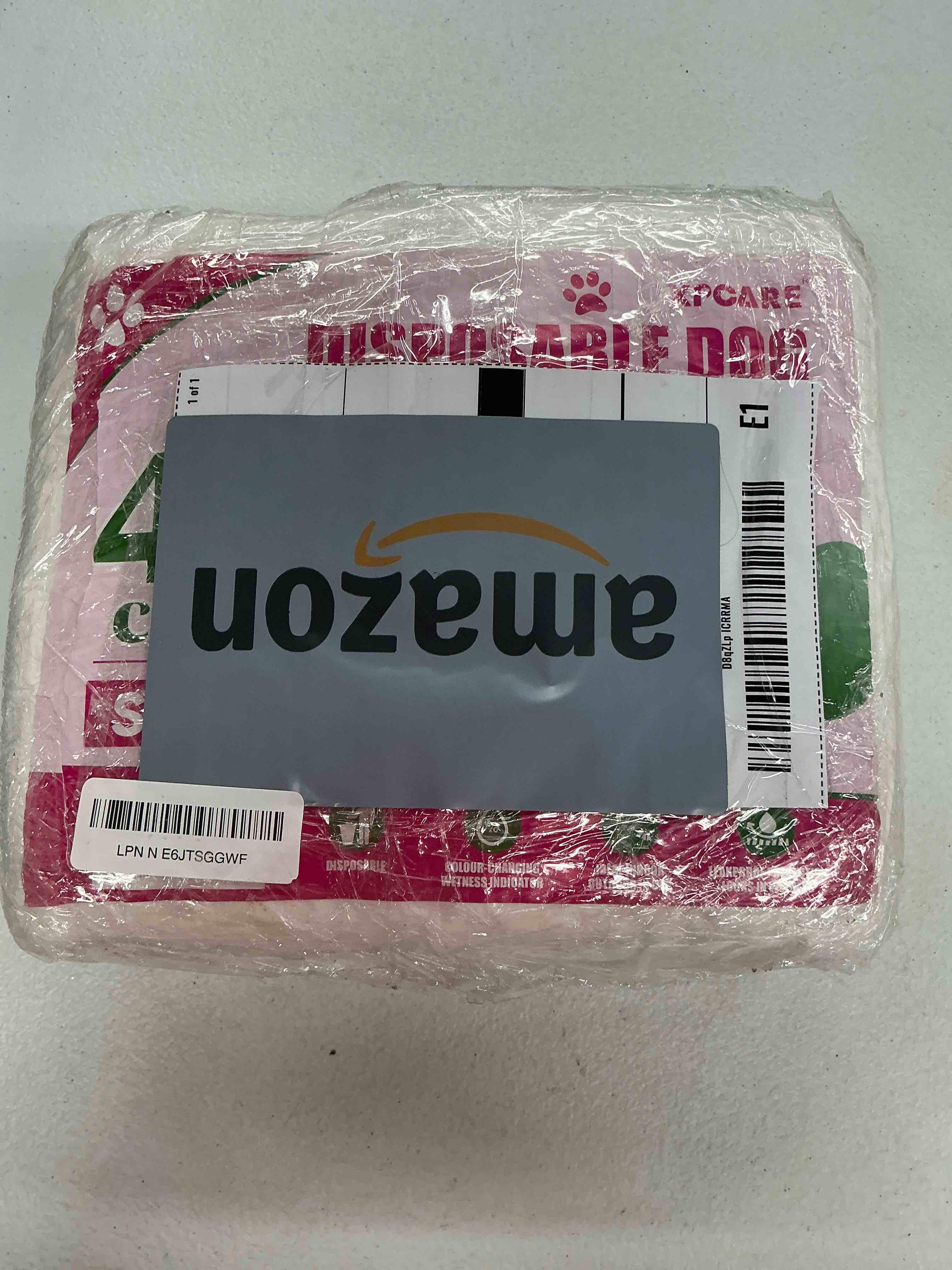 Condition photo showing New/Like New for xpcare 40 count disposable female dog diapers, super absorbent, leak proof, dog diapers,dog period diaper female, for incontinence, estrus female dogs (small)