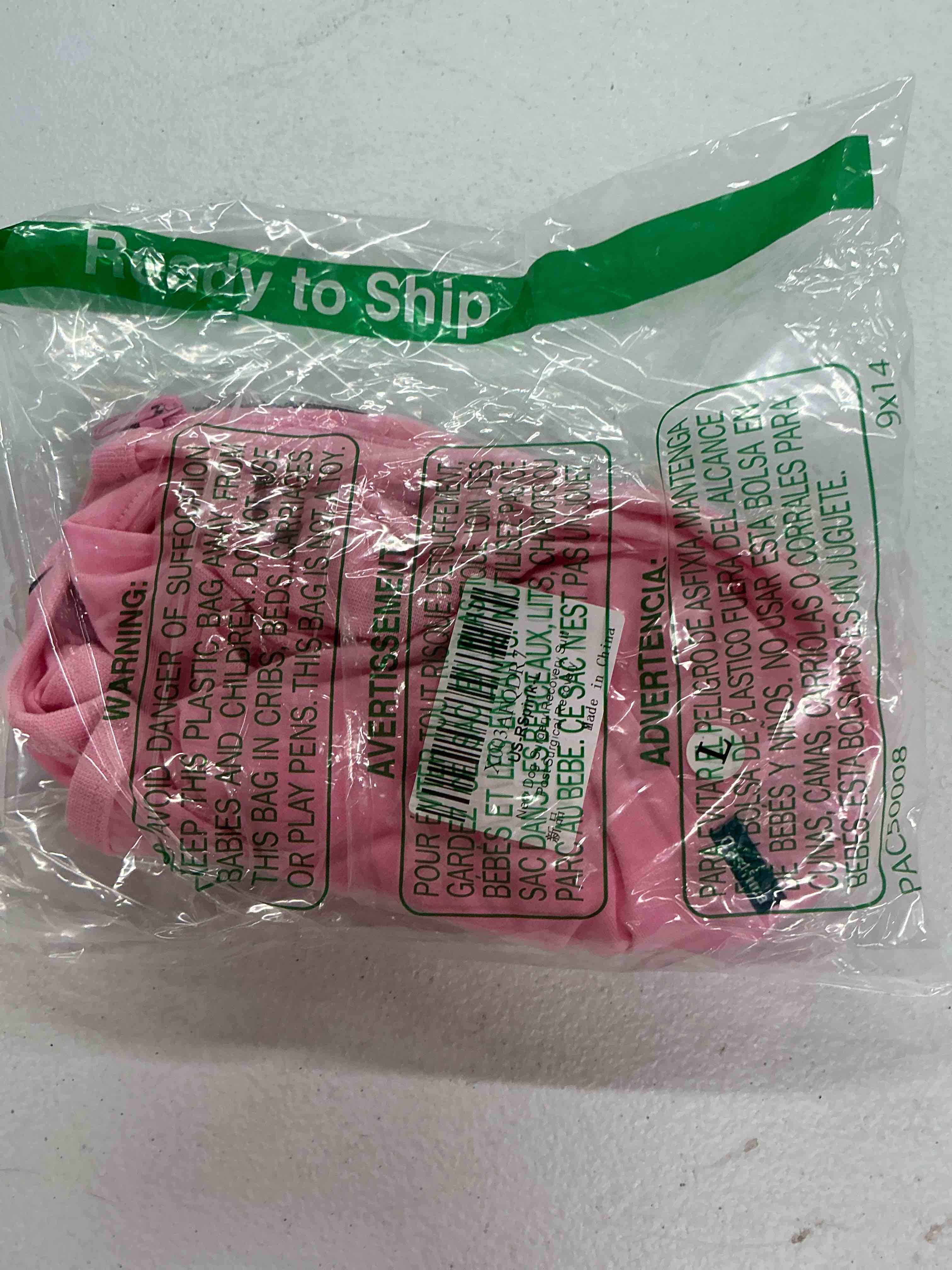 Condition photo showing New/Like New for dog surgery recovery suit - after spay, abdominal wounds post surgical recovery, anti licking breathable dog onesies for small, medium & large pet, alternative bandages cone e-collar l(back15- 17" chest 21- 23" weight 25- 36 lb) pink suit