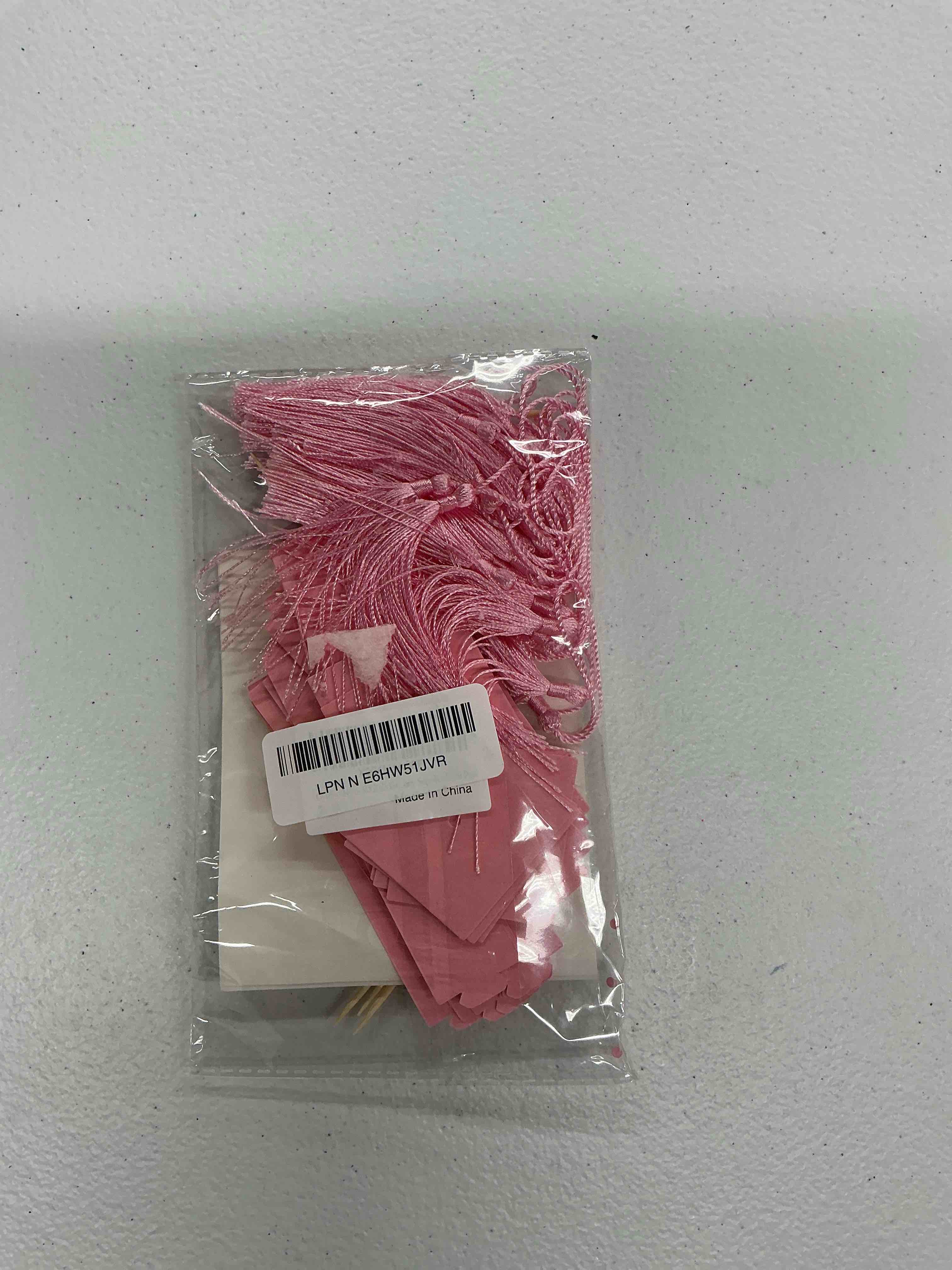 Condition photo showing Good Condition for gyufise 24pcs 3d 2026 graduation cap cupcake toppers diy 2026 congrats grad cupcake picks graduation cap with tassels 2026 congrats cupcake picks for grad theme party supplies light pink