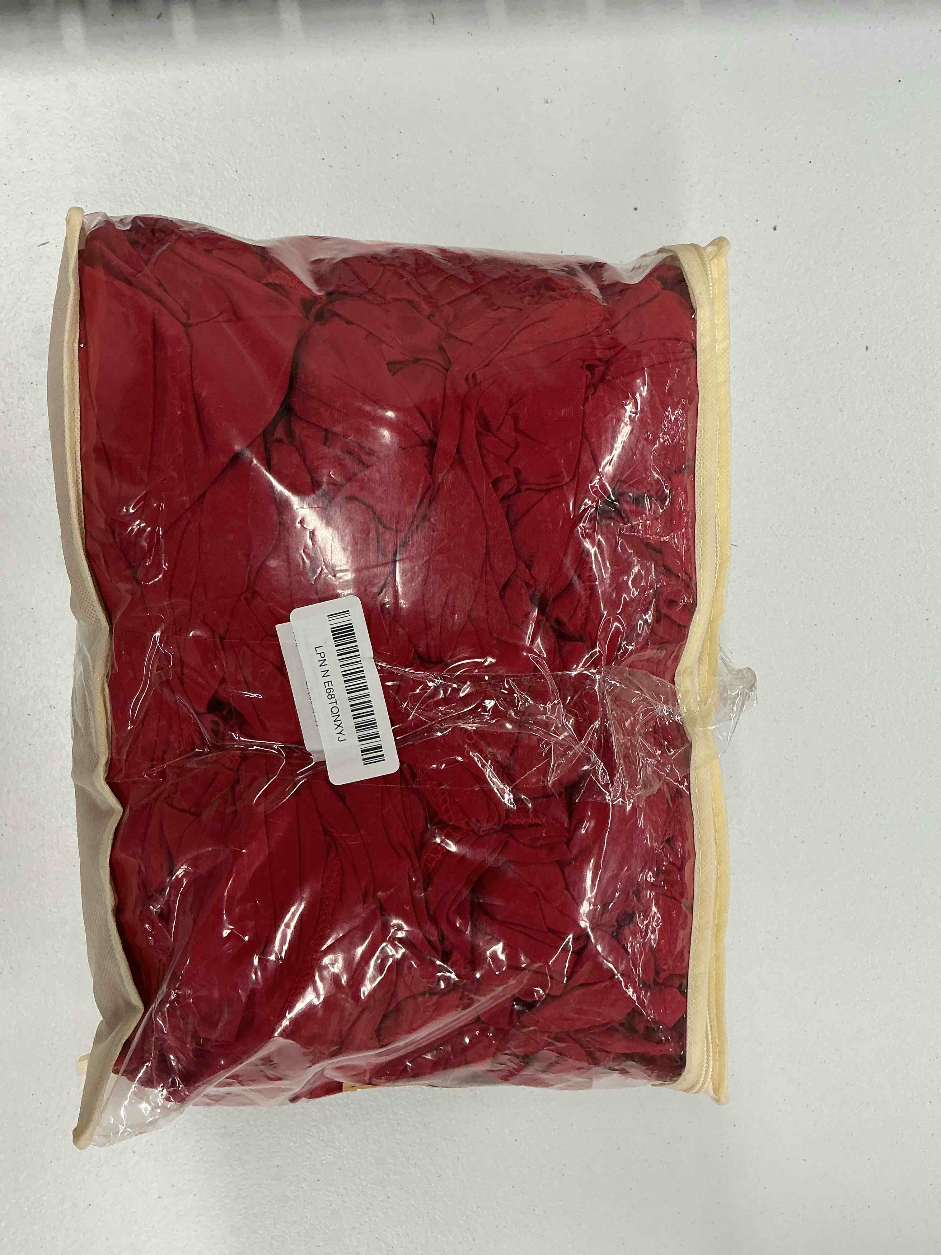 Condition photo showing Good Condition for extra deep queen sheet set - 6 piece breathable and cooling sheets - hotel luxury bedding for women, men, kids & teens - easy & secure fit - soft, wrinkle free and comfy w/extra deep pockets - red