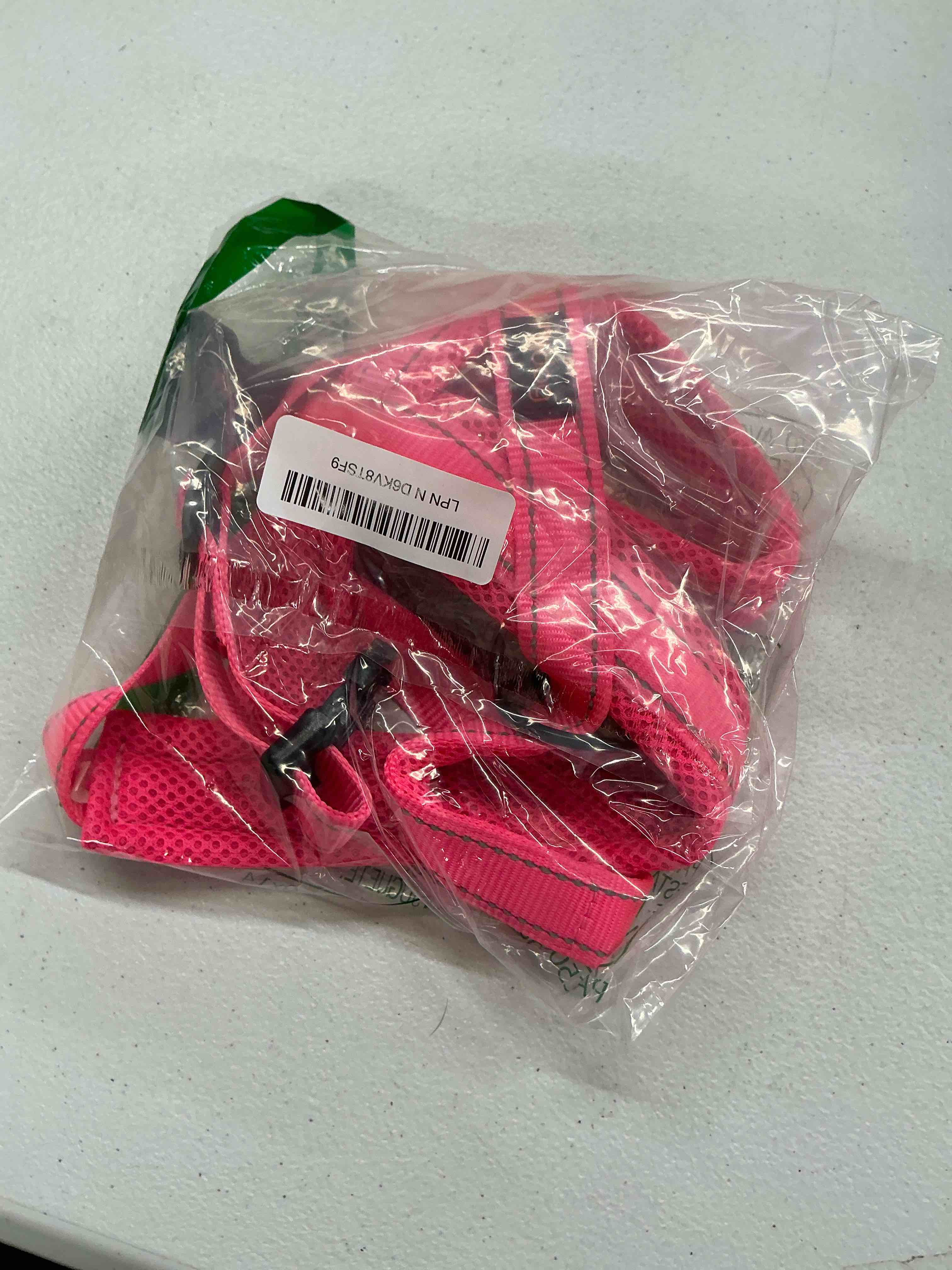 Condition photo showing Good Condition for didog no pull dog harness with breathable mesh padded,reflective & quick fit light weight dog strap vest harness,easy for walking training (l:chest 26-32", pink) pink l: chest 26-32", fit 50-80 lbs