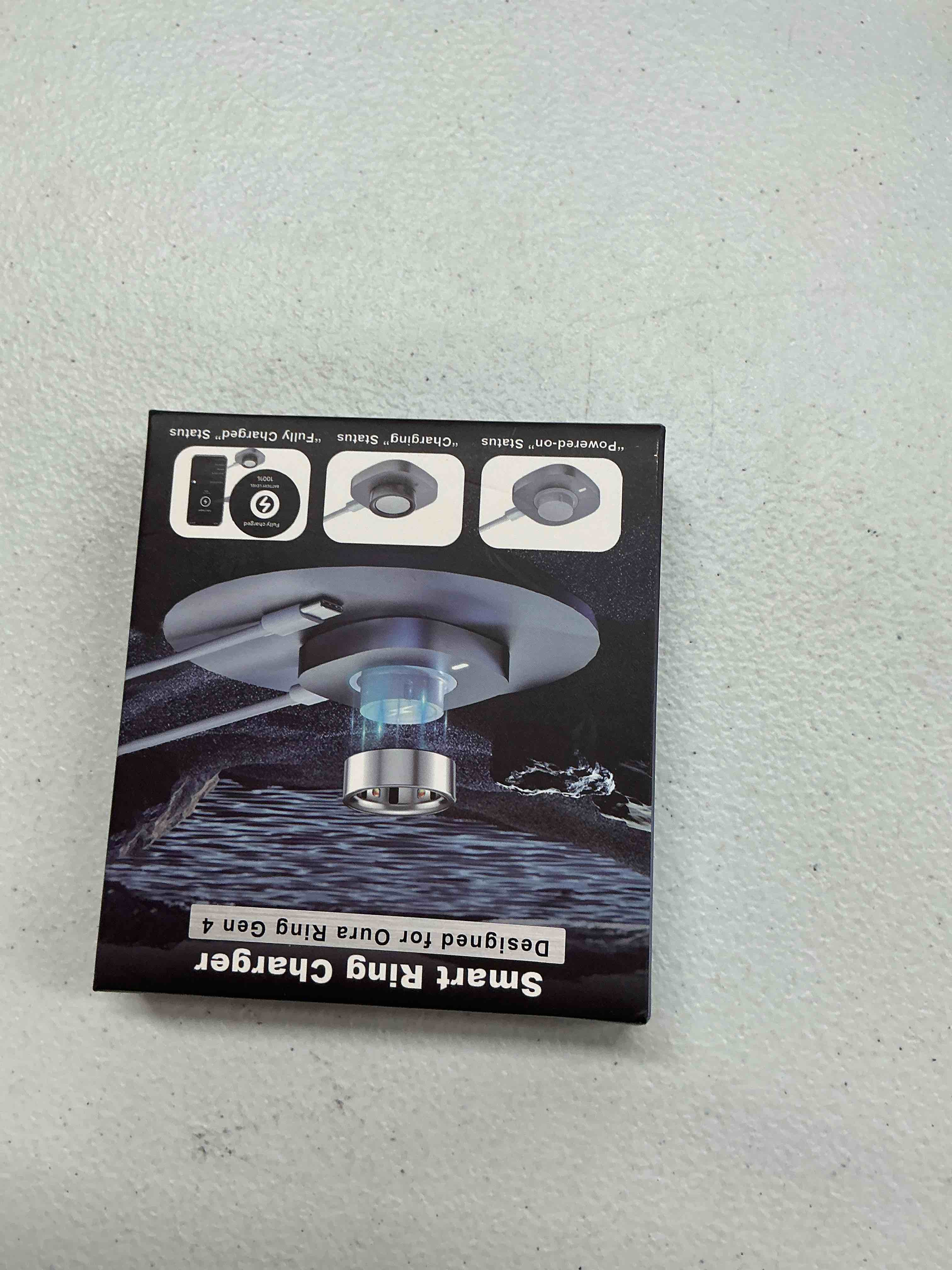 Condition photo showing Good Condition for zooroo charger compatible with aura-ring 4 size 9, fast charging dock with usb-c cable for aura-ring accessories