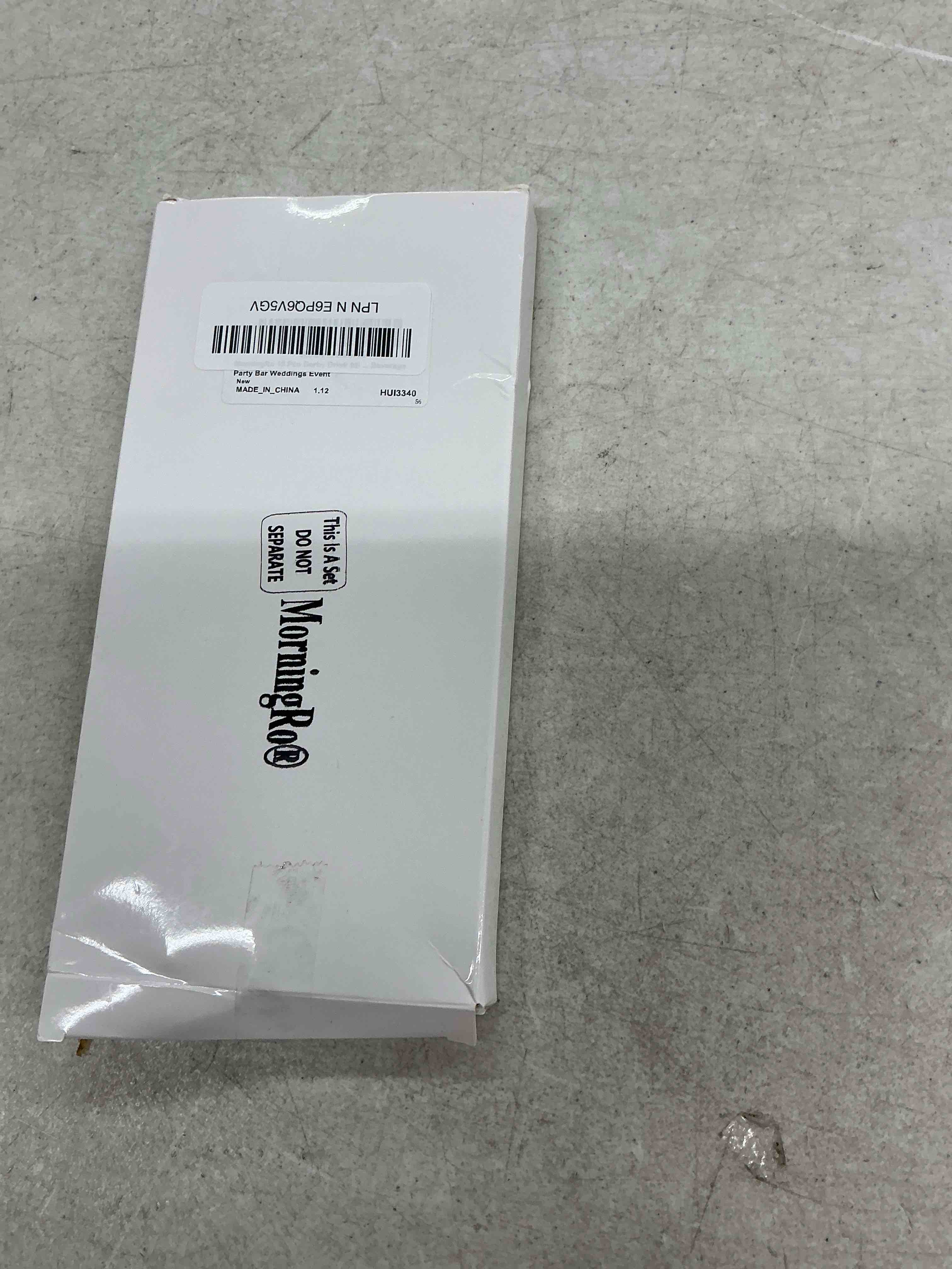 Condition photo showing Good Condition for morningro 10 pcs derby drink stirrers swizzle sticks for cocktails reusable 6.89 inches 3d horse metal drink stirrers for coffee beverage party bar weddings event