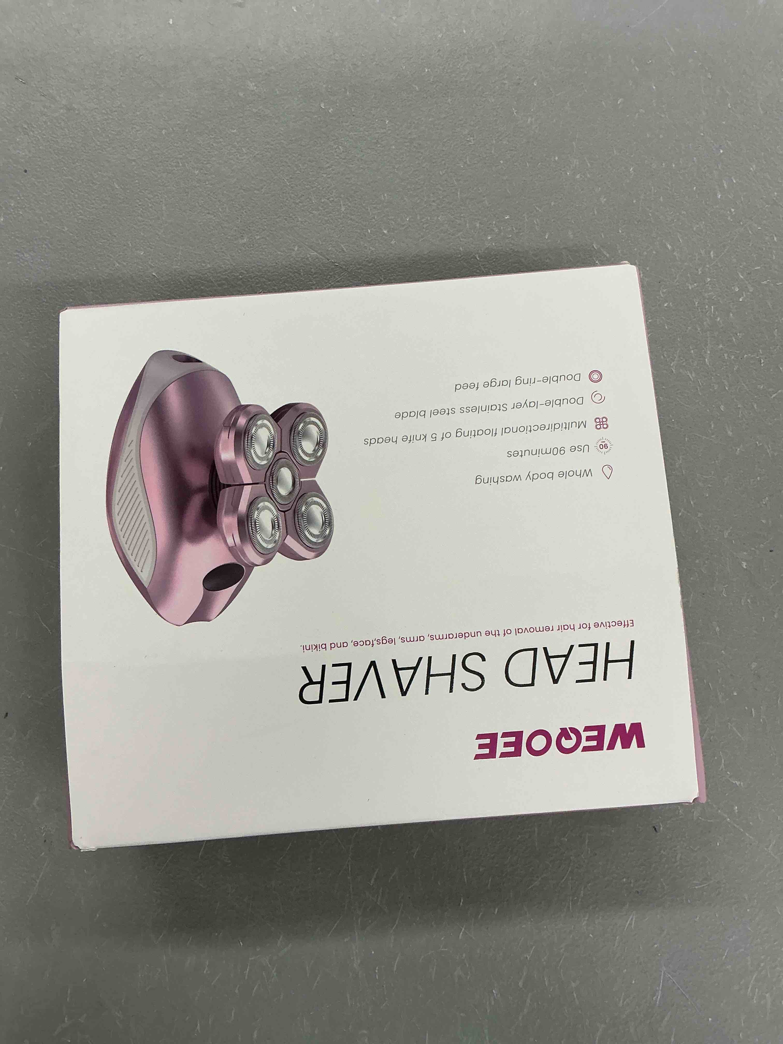 Condition photo showing Good Condition for electric razors for women, 5-in-1 rechargeable body shaver - waterproof wet dry hair remover - trimmer for lady face underarms bikini,lips,arms, legs