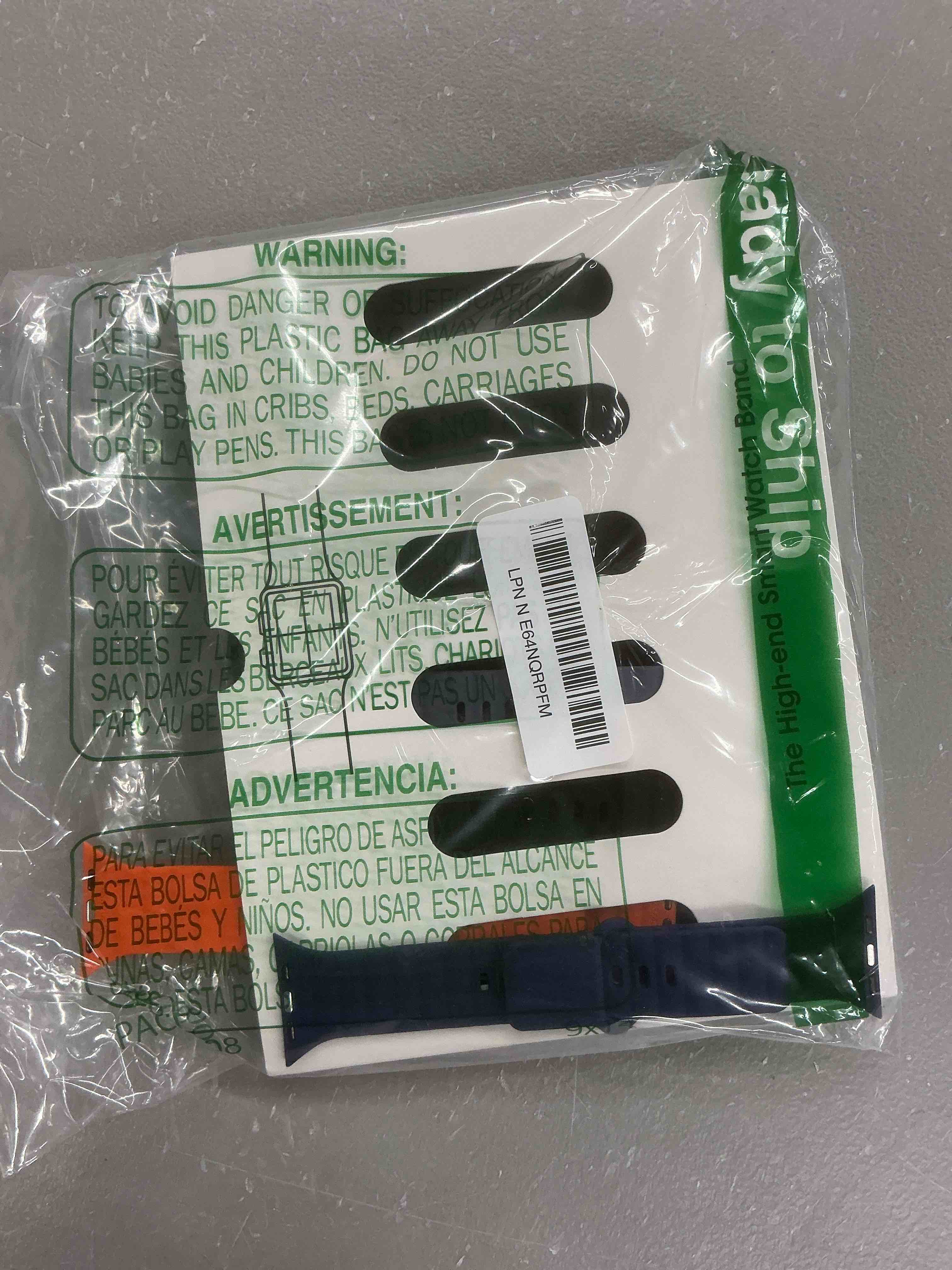 Condition photo showing Good Condition for 6 pack sport bands for apple watch band 40mm 41mm 42mm 38mm 44mm 45mm 46mm iwatch bands for women men,waterproof silicone strap wristband for apple watch series 11 10 9 8 7 6 5 4 3 se/ultra 49mm 3/2nd 01-black/dark grey/blue grey/orange/army green/navy blue 38mm 40mm 41mm 42mm(series 11/10)