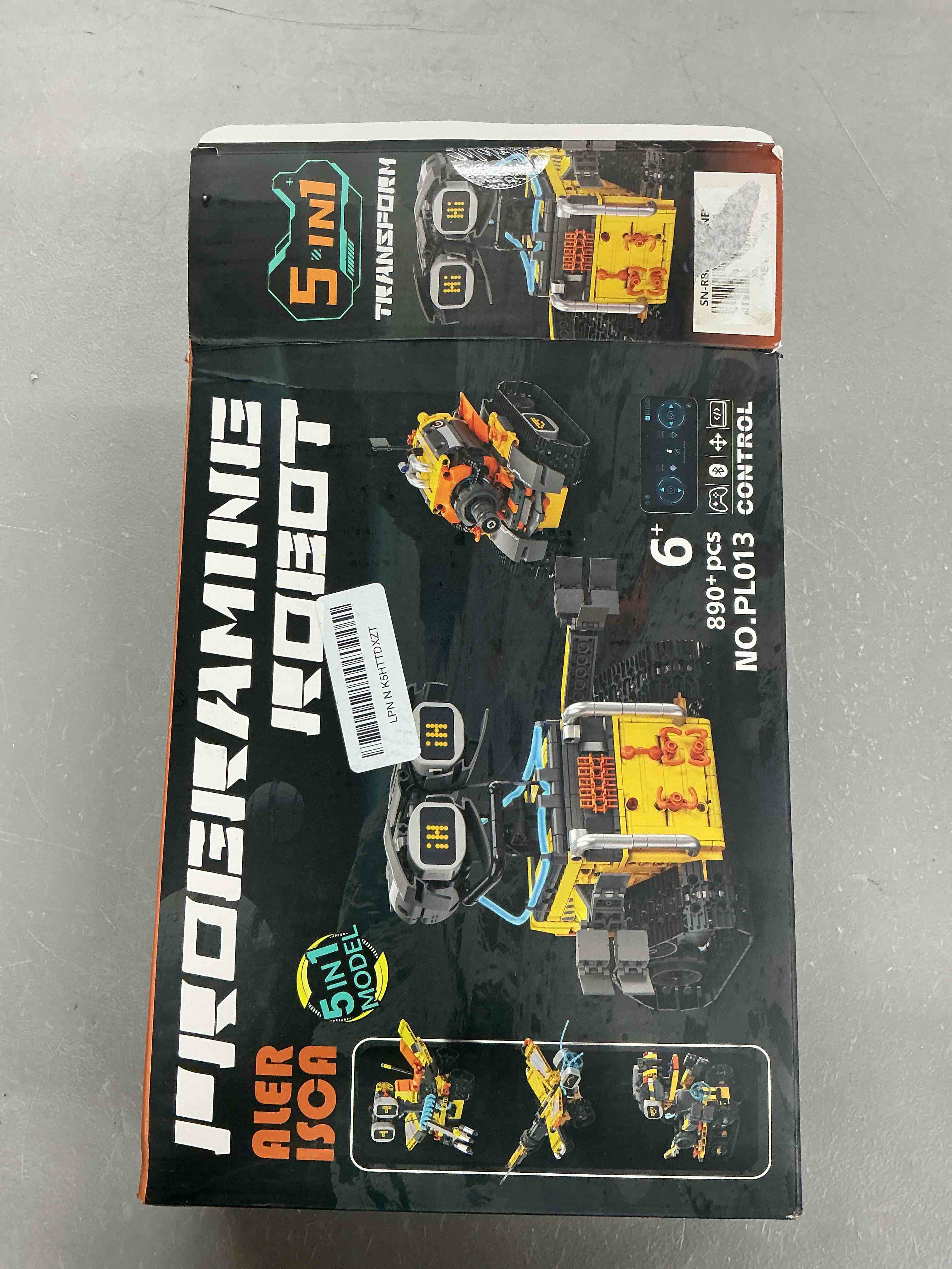 Condition photo showing Good Condition for sillbird stem robot building kit with remote control gifts for boys 8-13 | coding robotic set, educational birthday gifts, app-controlled, buildable 5in1 models, rechargeable toys for kids, 488 pieces