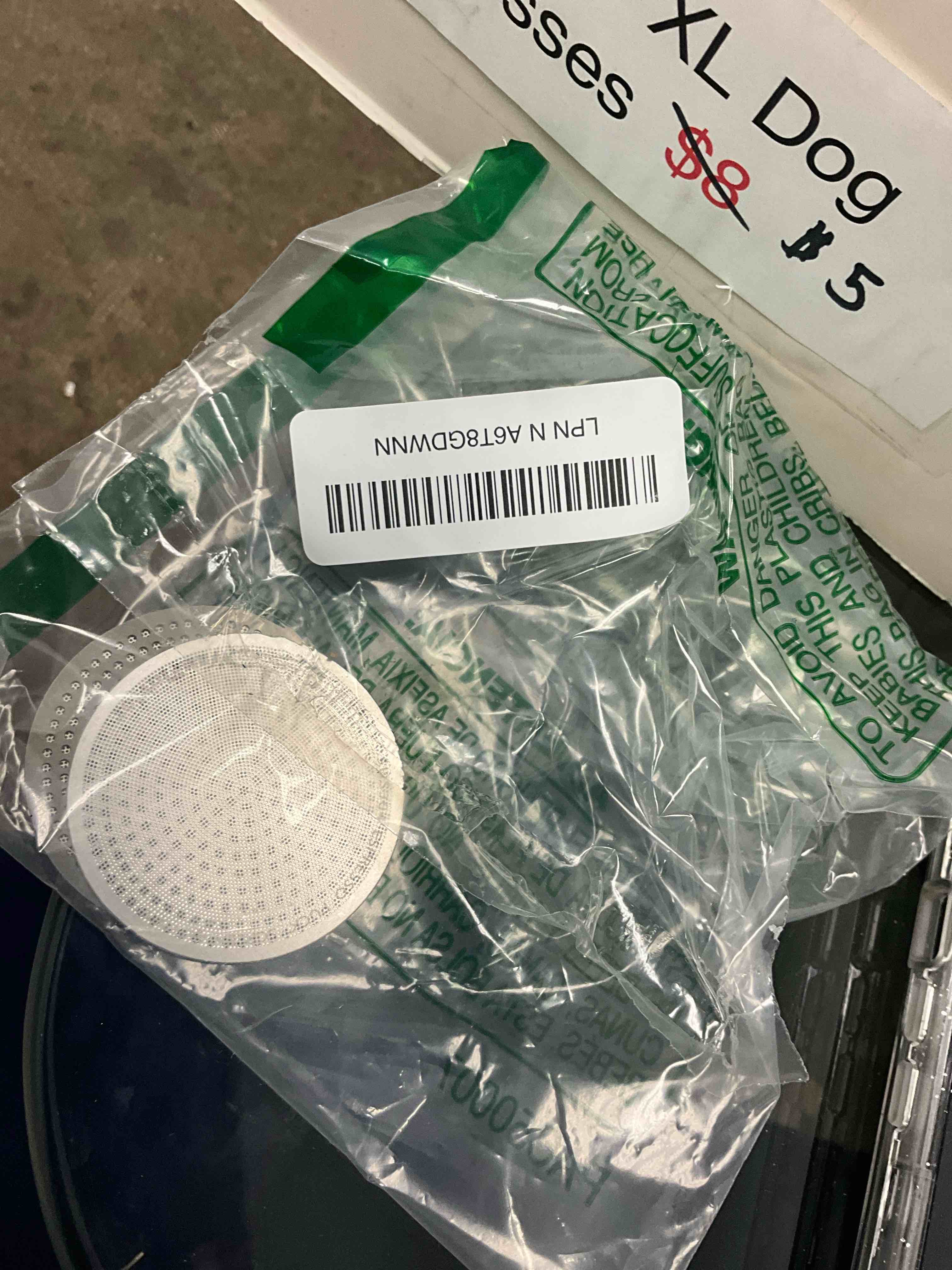 Condition photo showing Good Condition for 2 pack espresso puck screen 51mm - 304 stainless steel mesh reusable coffee filters - 0.8mm 150?m - for gifts for coffee lovers at coffee shops no pattern 51mm